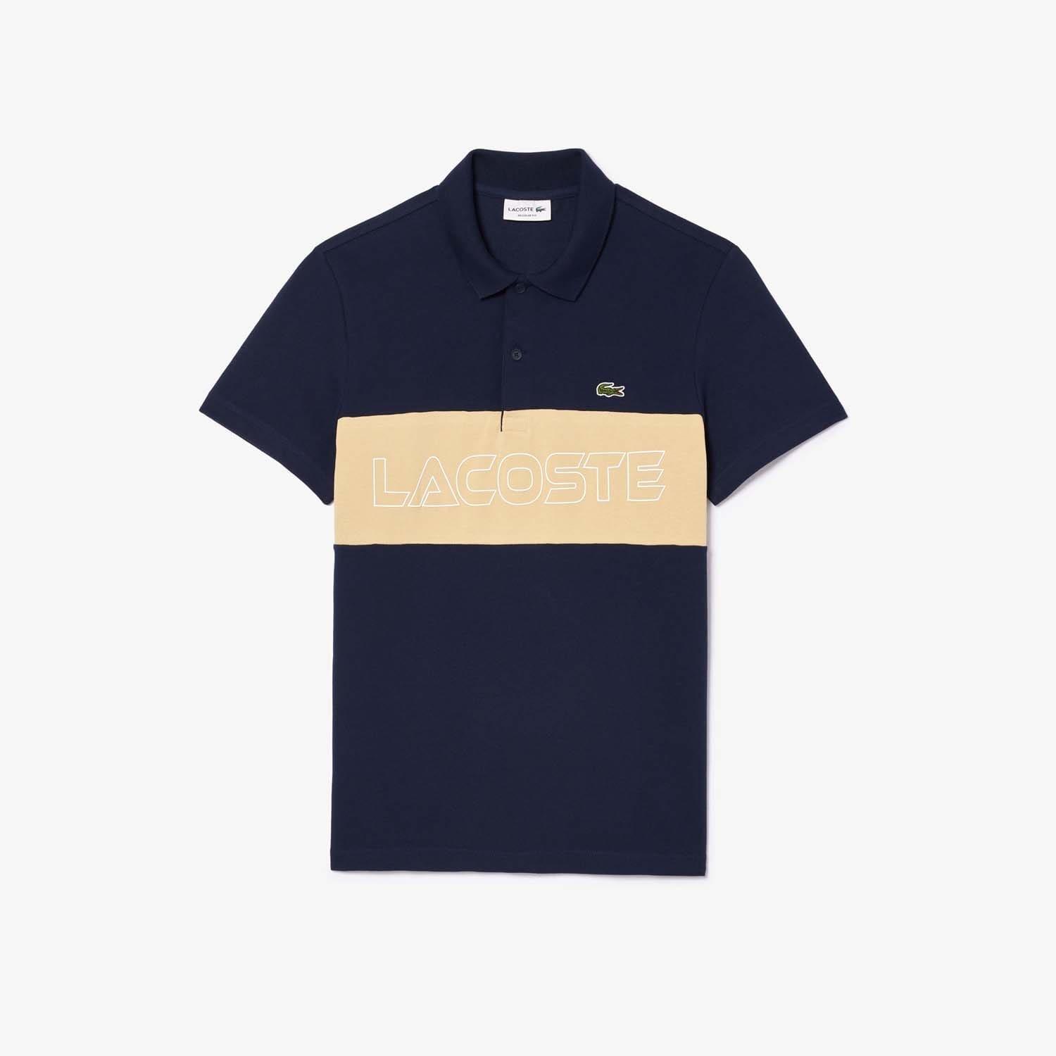 Multi Colour - Lacoste - Regular-Fit Stretch Piqu¿ Polo Shirt - 1