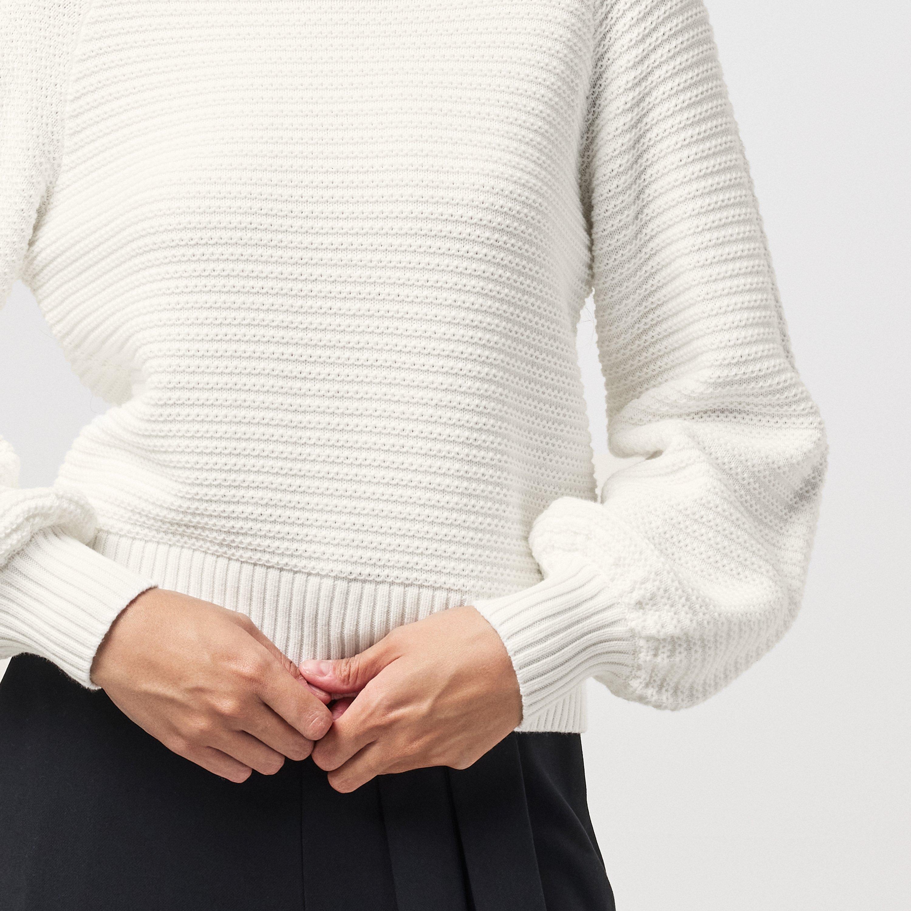 10-Summer White - French Connection - Lily Mozart Jumper - 5