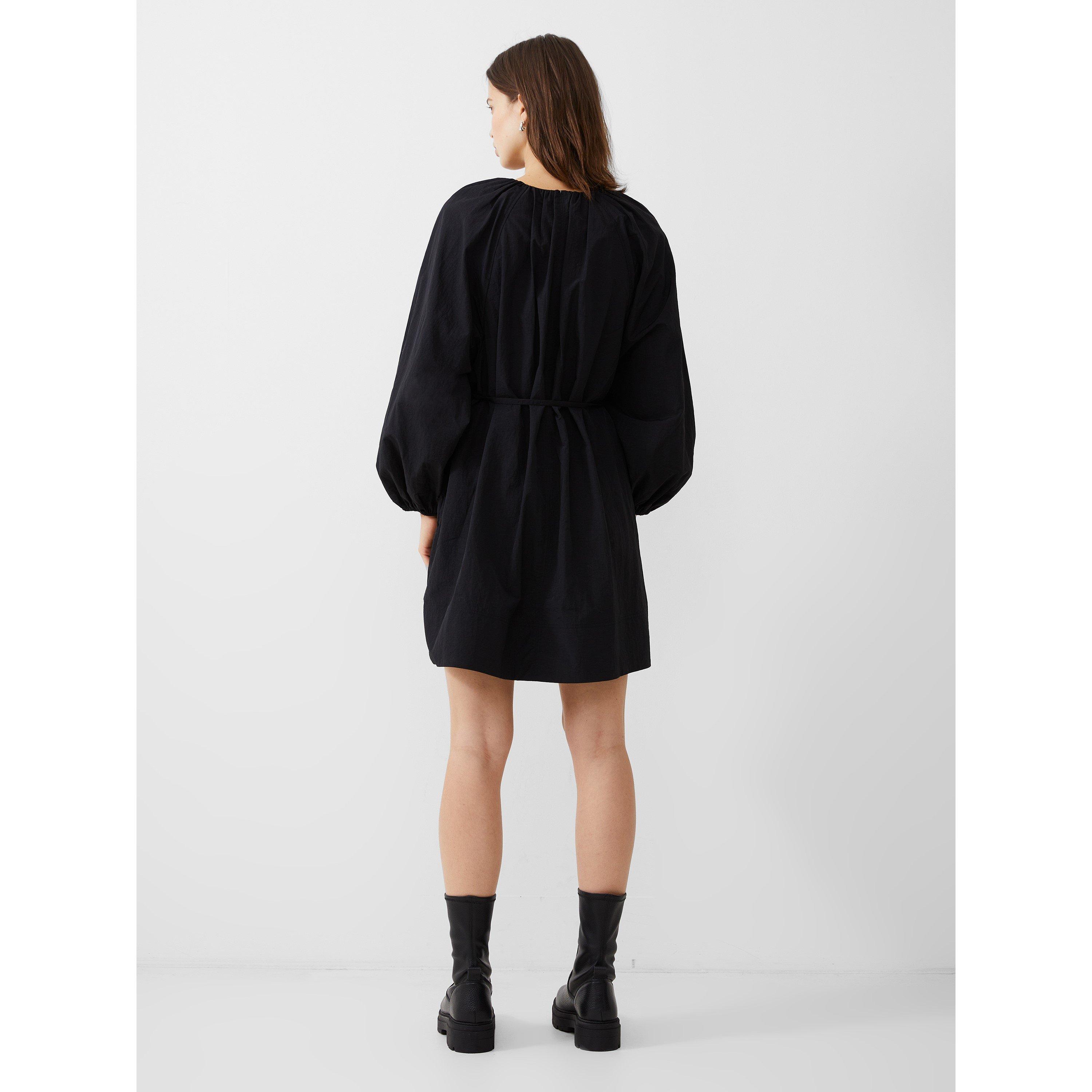 01-Blackout - French Connection - Women's Alora A-Line Dress - 4