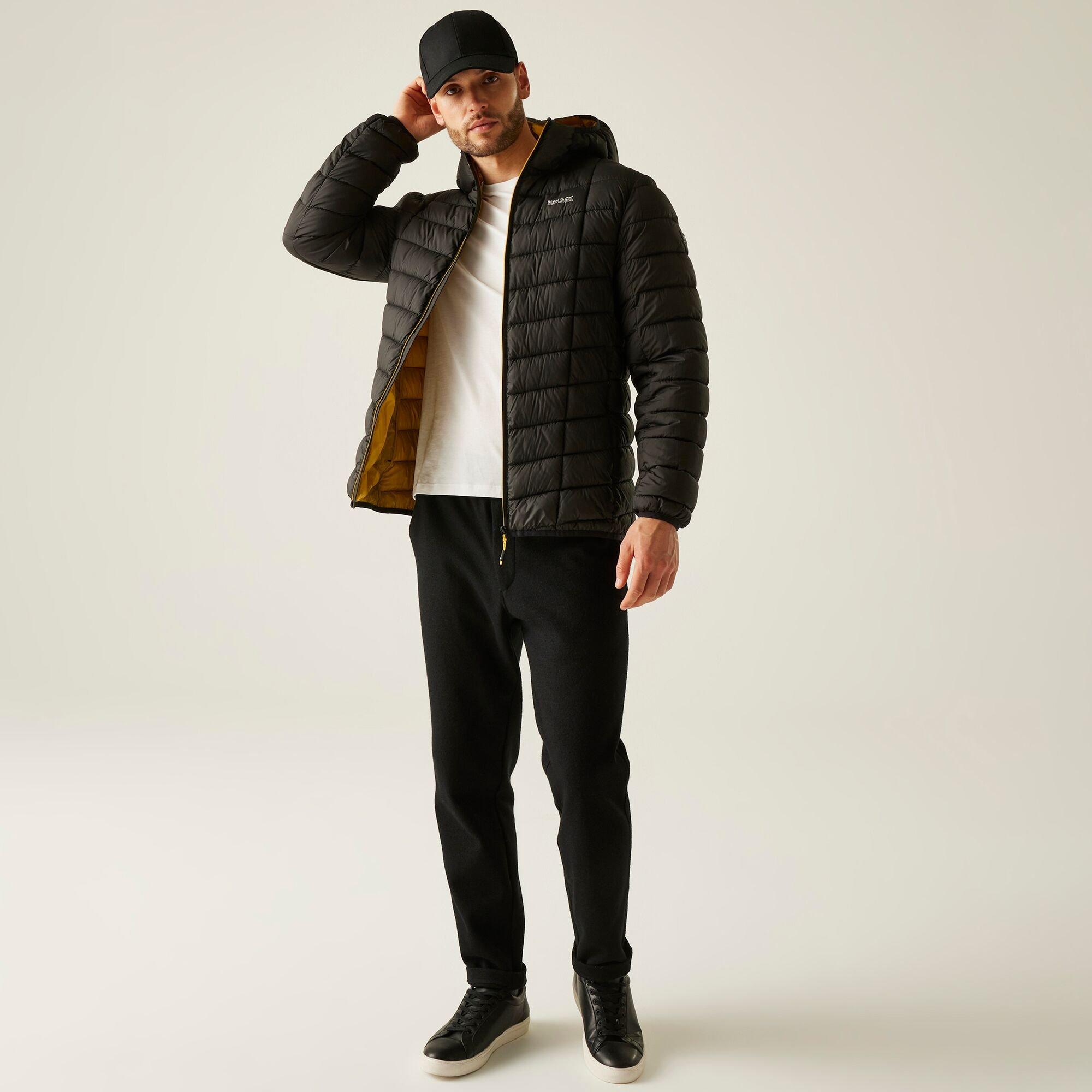 Black - Regatta - Men's Asper Water-Resistant Quilted Jacket - 3