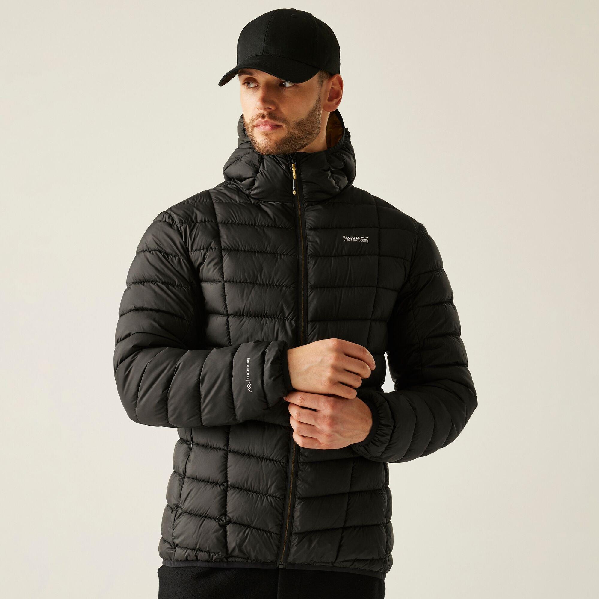 Black - Regatta - Men's Asper Water-Resistant Quilted Jacket - 4