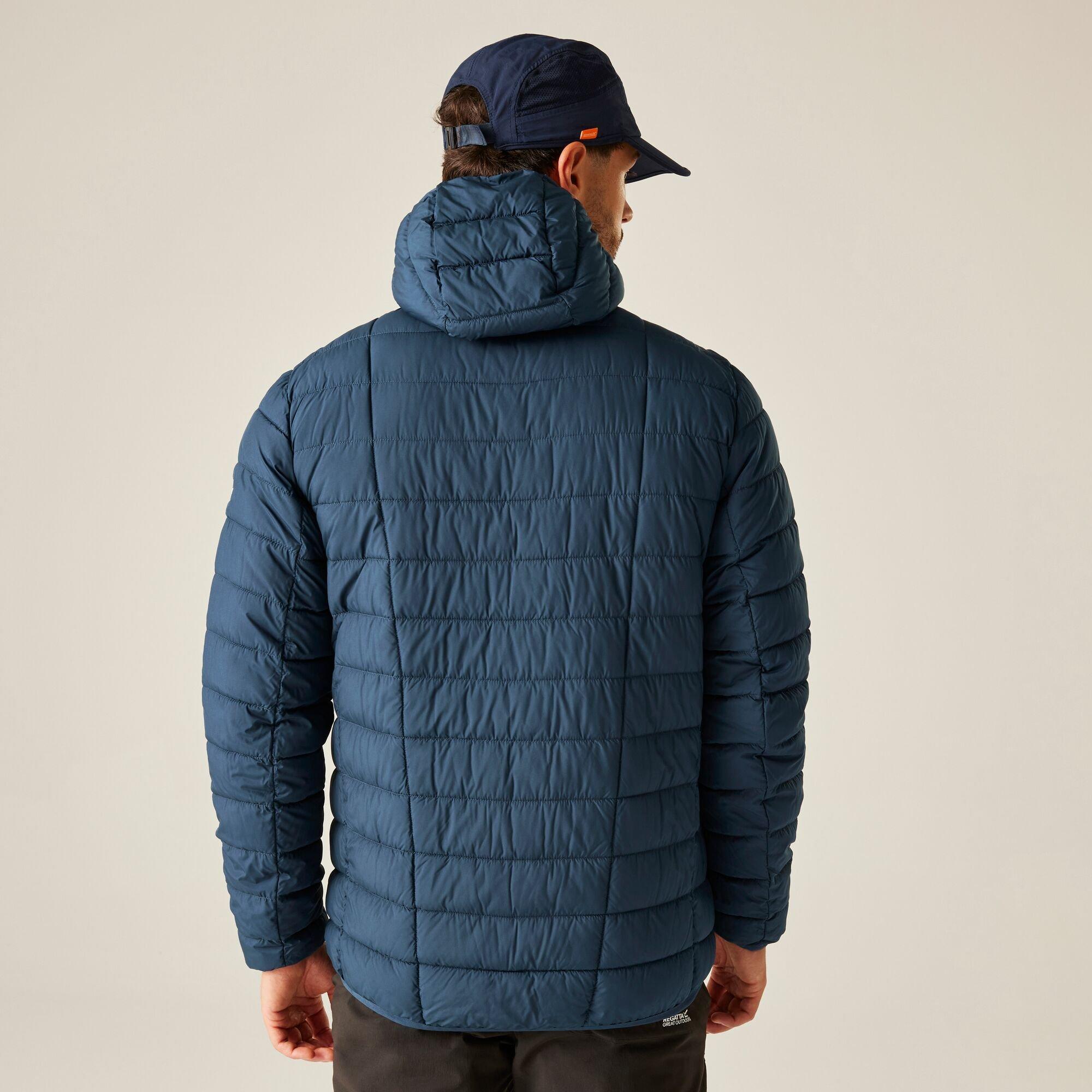 Navy Blue - Regatta - Men's Asper Water-Resistant Quilted Jacket - 2