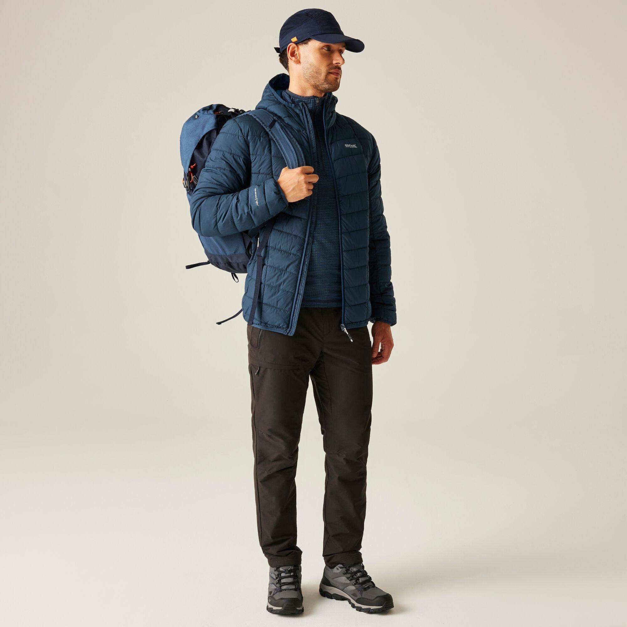 Navy Blue - Regatta - Men's Asper Water-Resistant Quilted Jacket - 3