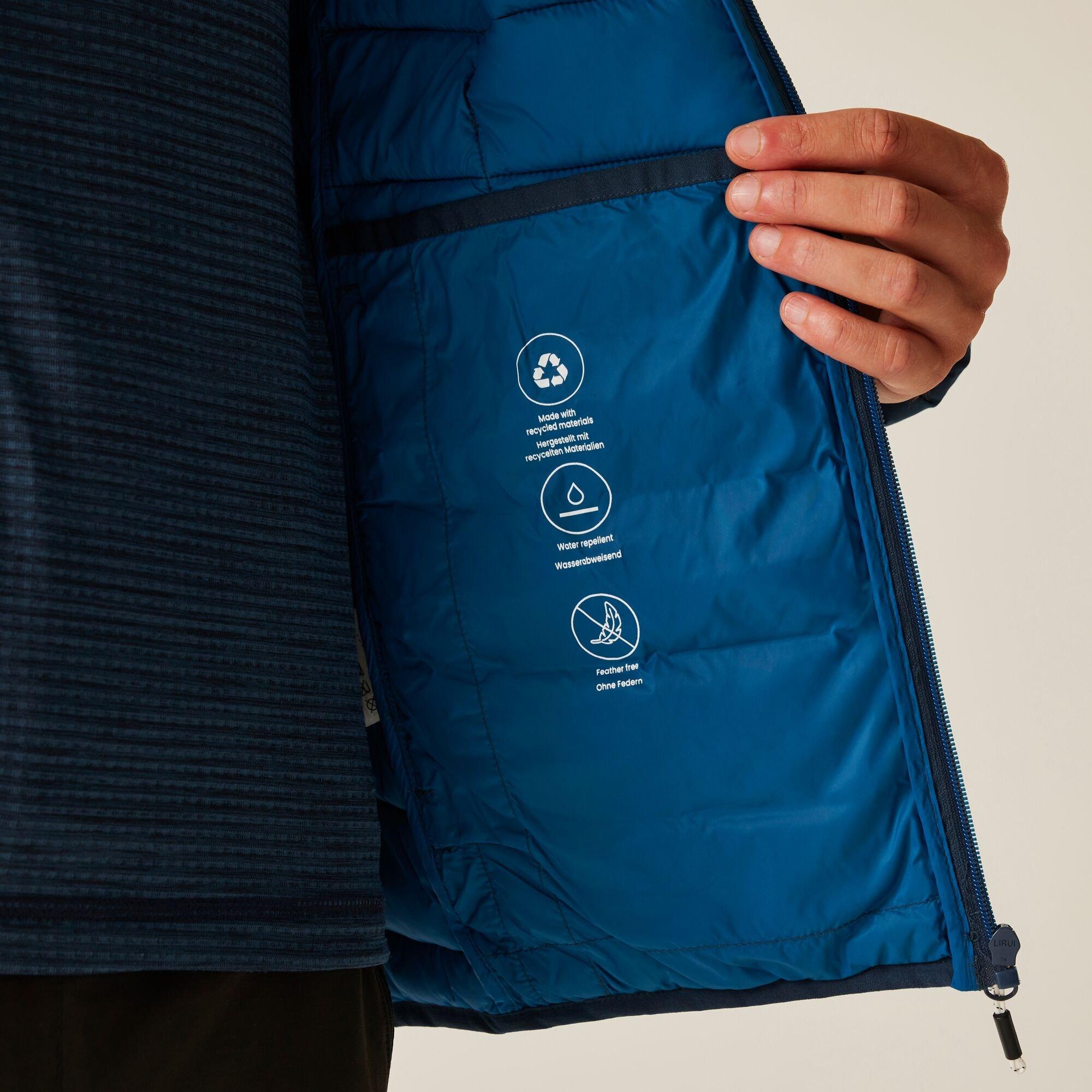 Navy Blue - Regatta - Men's Asper Water-Resistant Quilted Jacket - 4