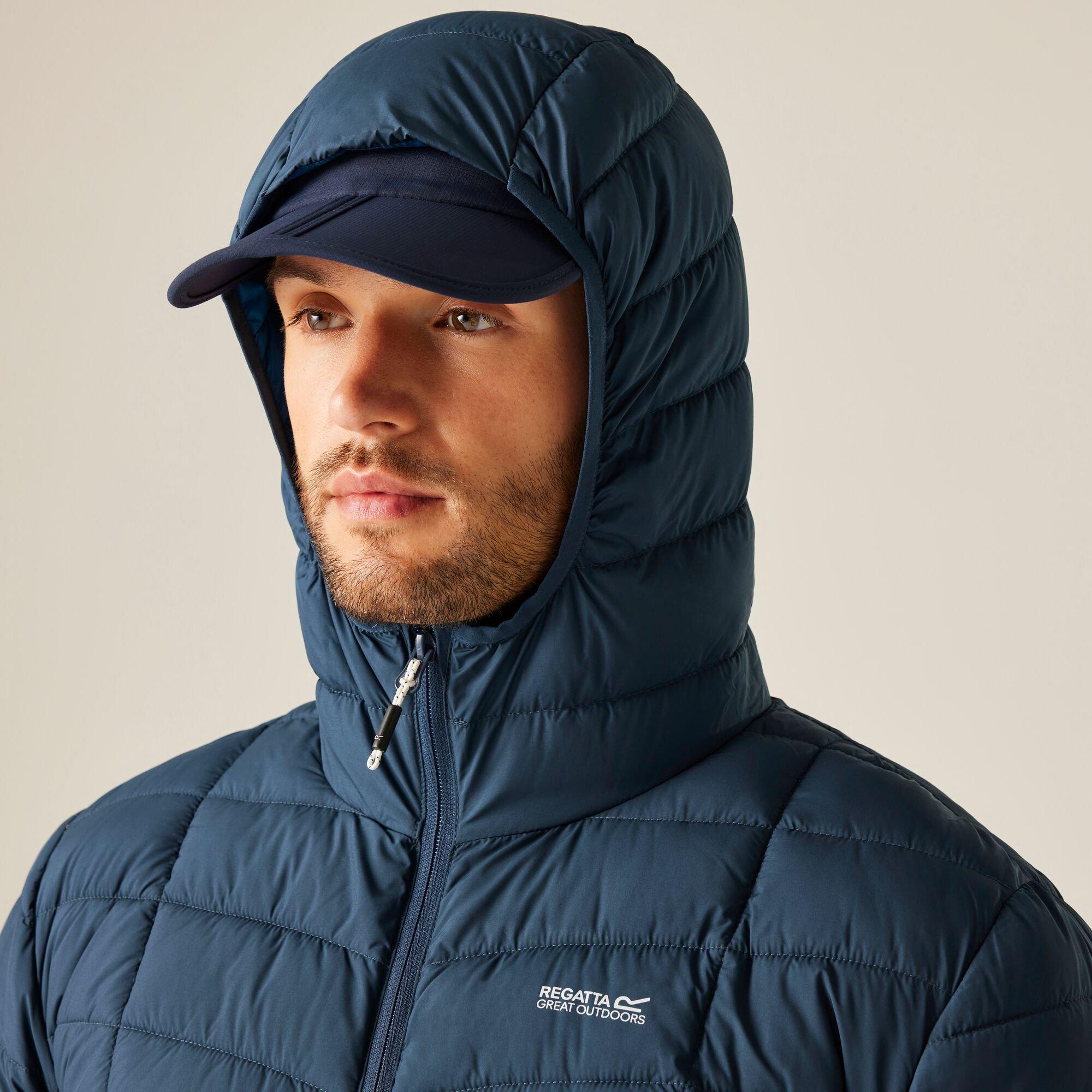 Navy Blue - Regatta - Men's Asper Water-Resistant Quilted Jacket - 6