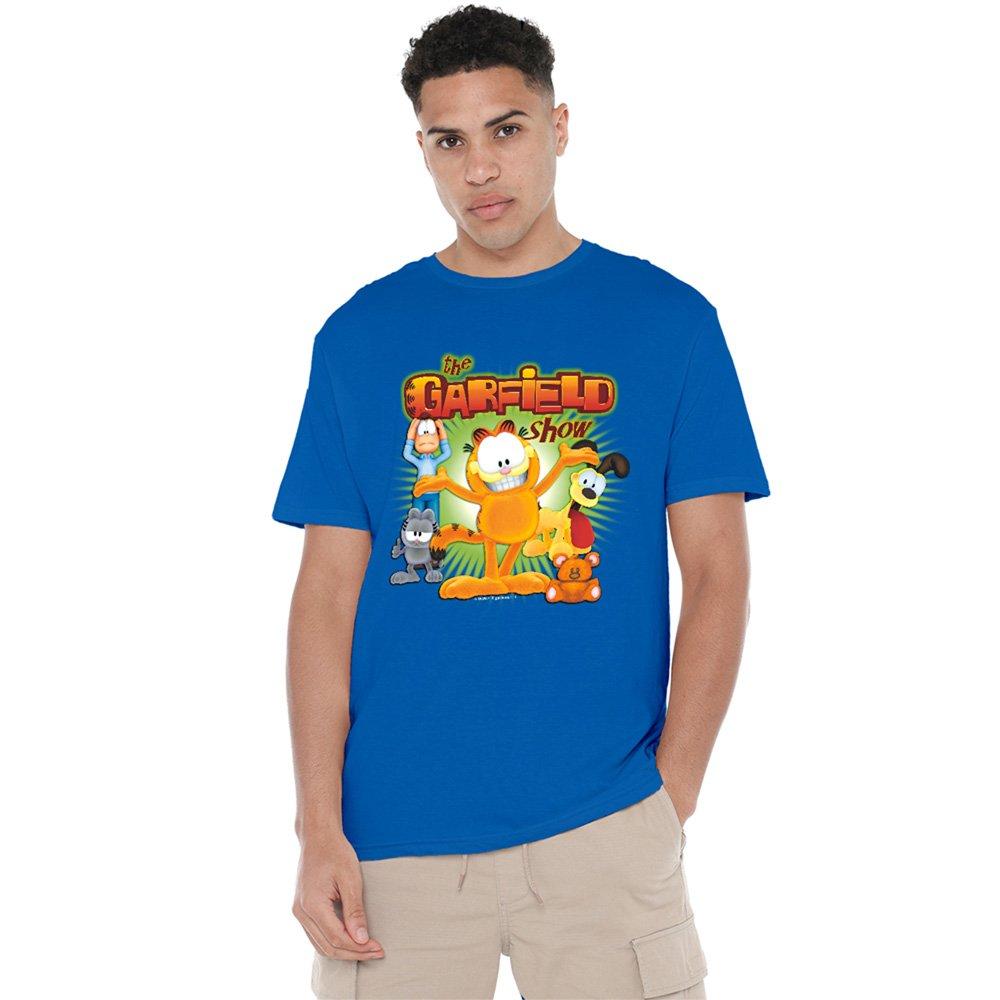 Blue - Garfield - Garfield The Garfield Show T Shirt Royal - 1