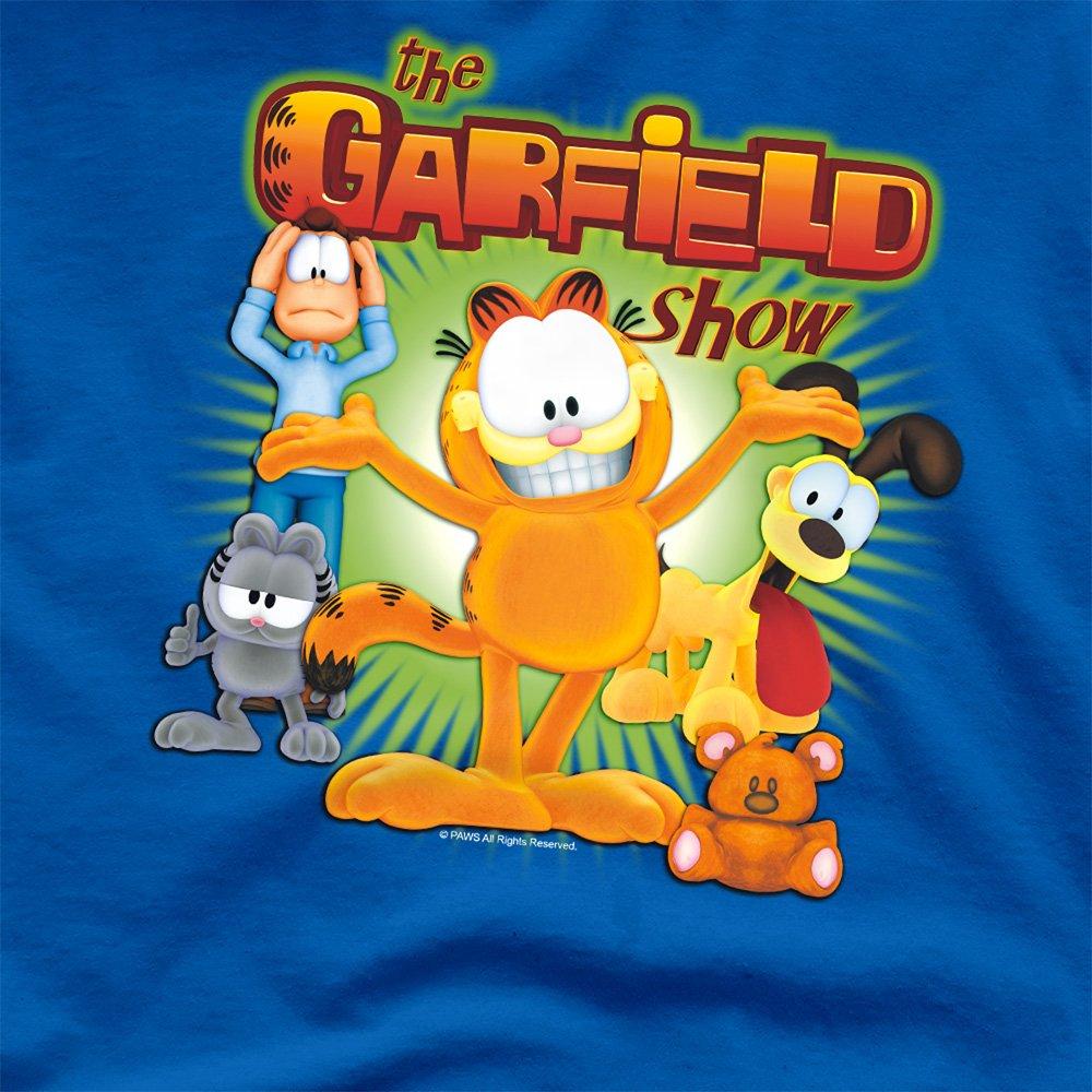 Blue - Garfield - Garfield The Garfield Show T Shirt Royal - 2