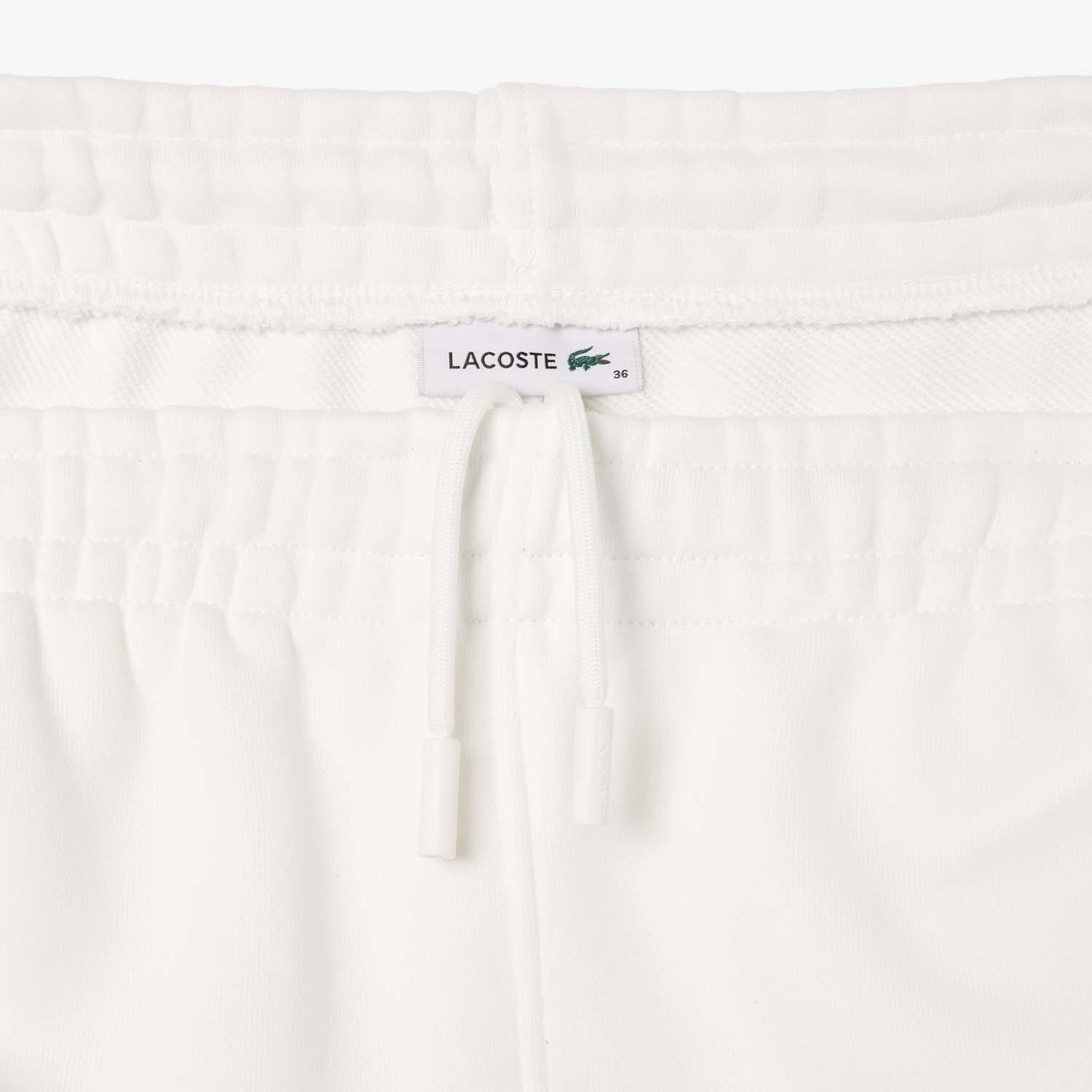 Cream - Lacoste - Straight Leg Embroidered Sweatpants - 3