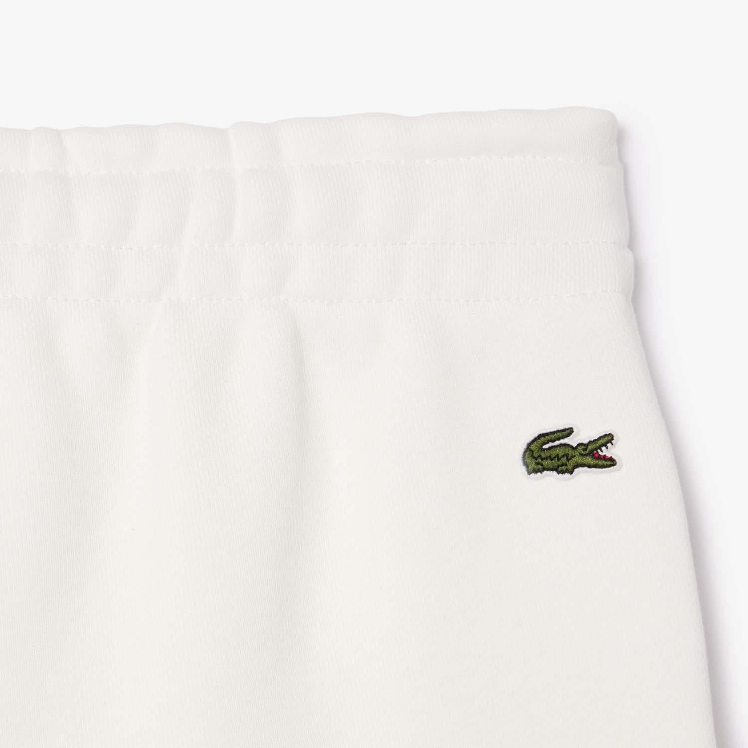 Cream - Lacoste - Straight Leg Embroidered Sweatpants - 4