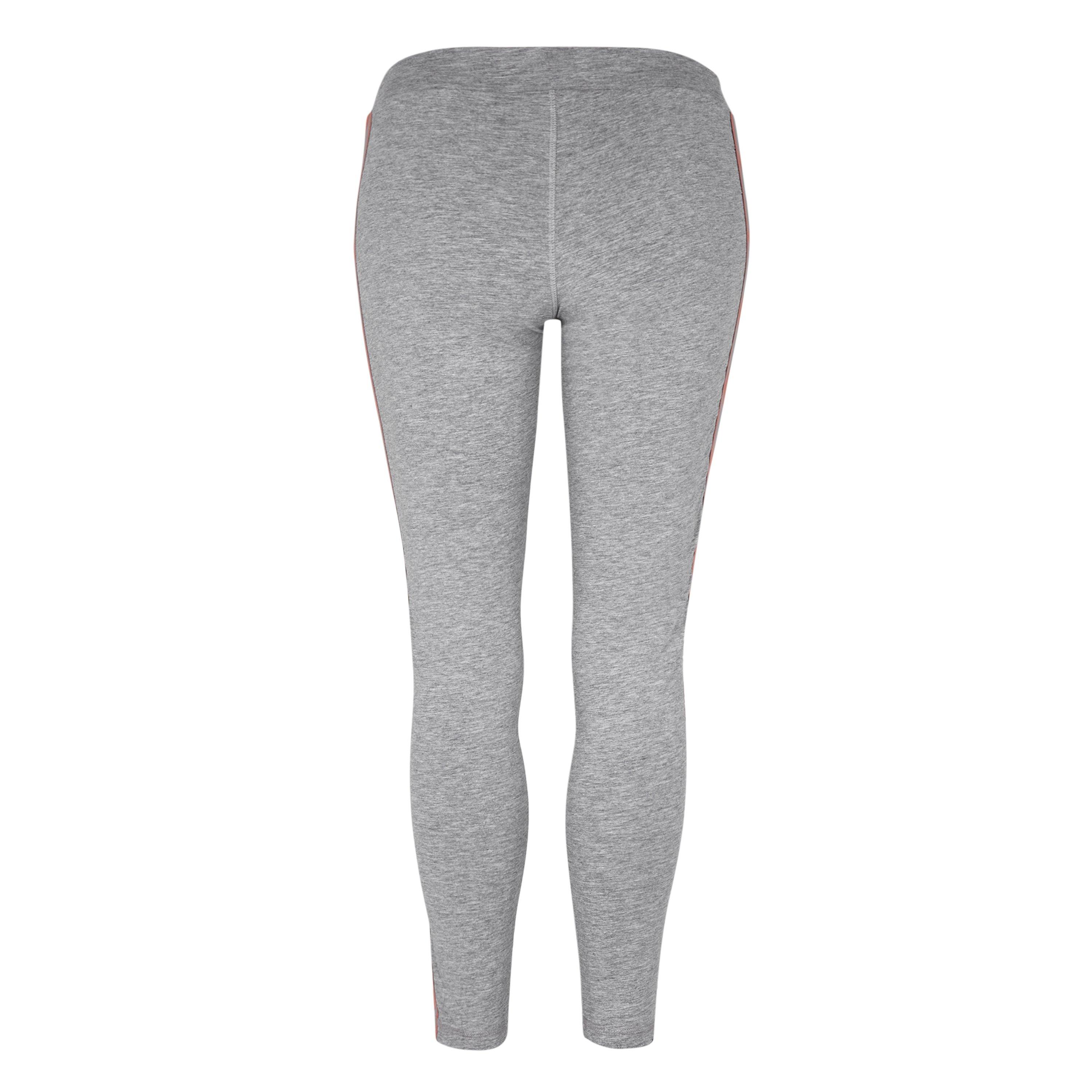 Grijze Marel/Rosette - Umbro - Diamond Cotton Taped Leggings Women's - 2