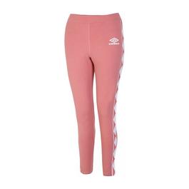 Umbro Diamond Cotton Taped Leggings Womens