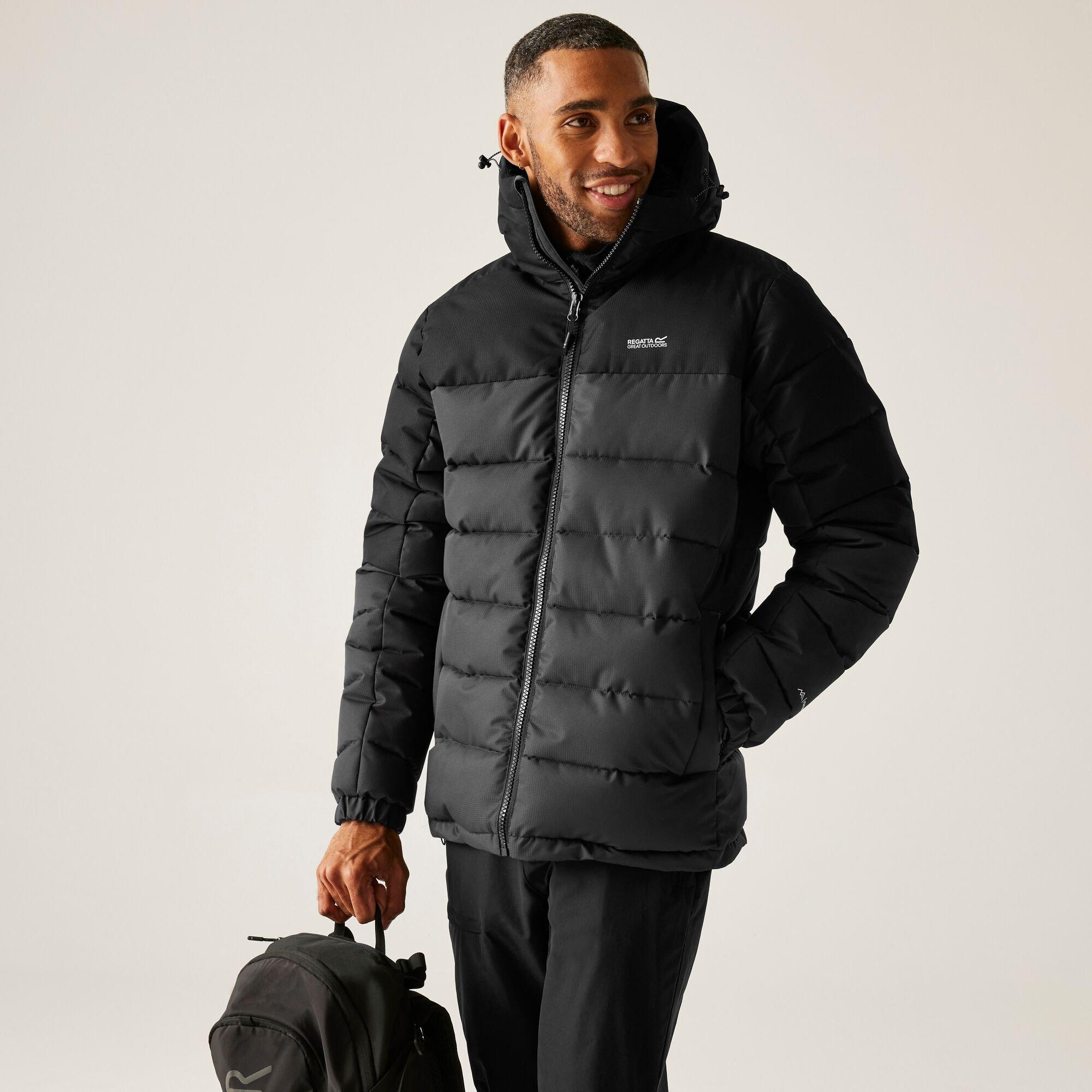 Black - Regatta - Men's Aldthorn Water-Resistant Quilted Jacket - 1