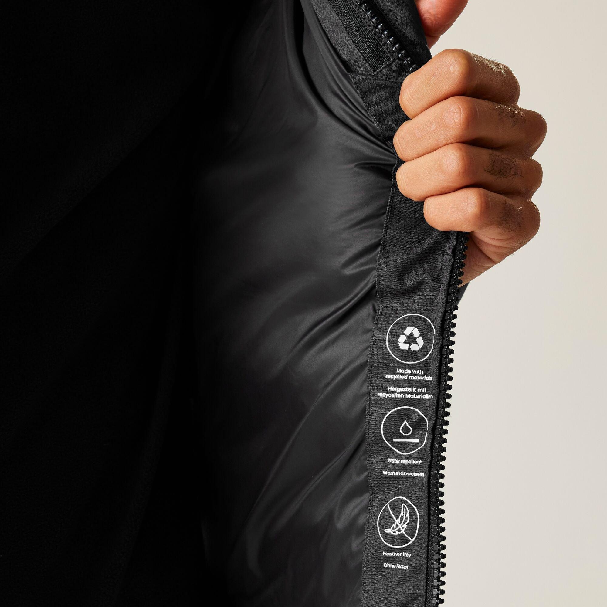 Black - Regatta - Men's Aldthorn Water-Resistant Quilted Jacket - 4