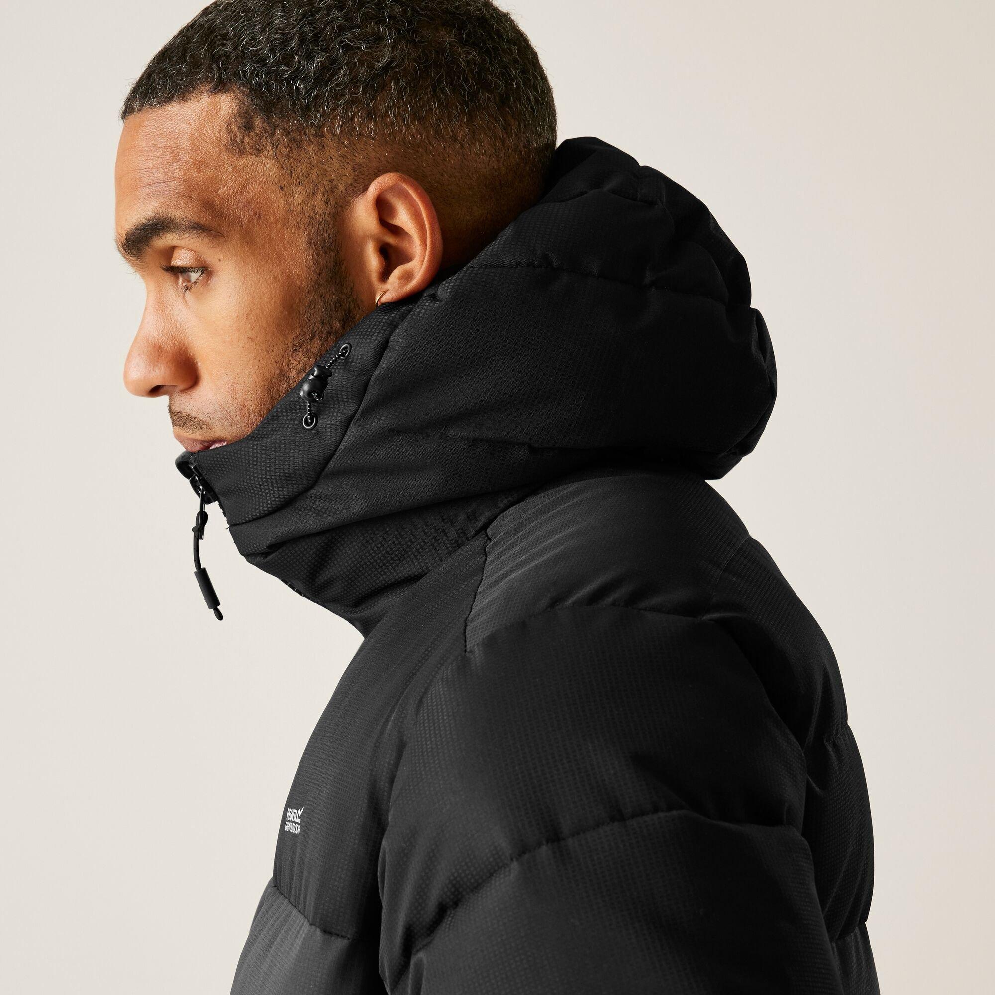 Black - Regatta - Men's Aldthorn Water-Resistant Quilted Jacket - 7