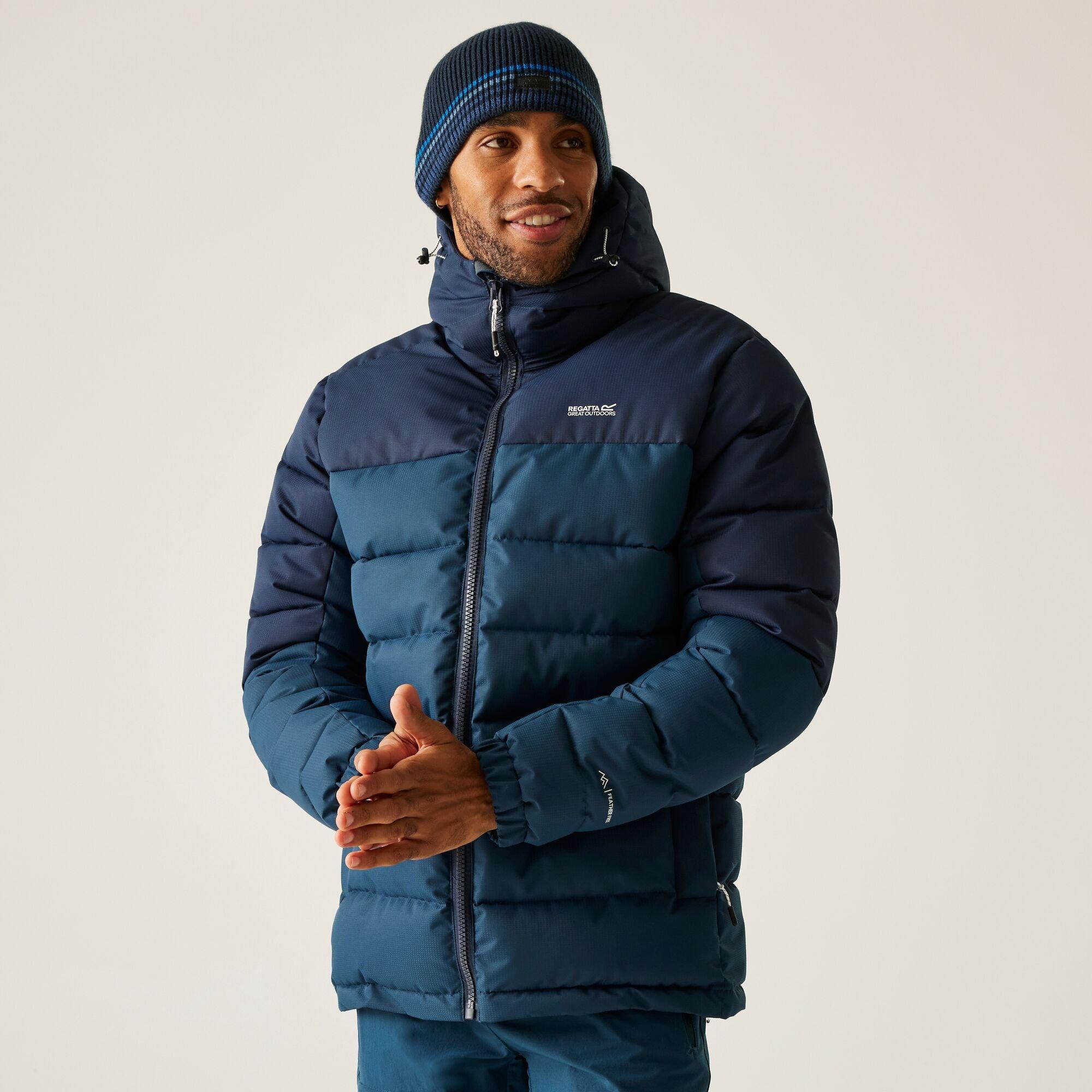 Regatta Men's Aldthorn Water-Resistant Quilted Jacket - Navy Blue - XXXL