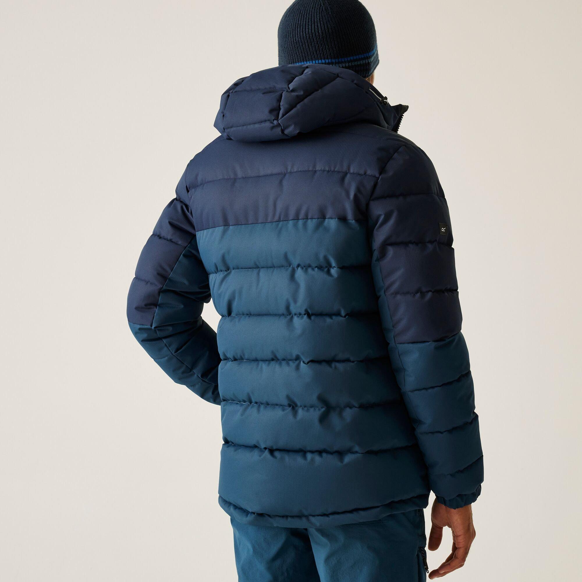 Navy Blue - Regatta - Men's Aldthorn Water-Resistant Quilted Jacket - 2