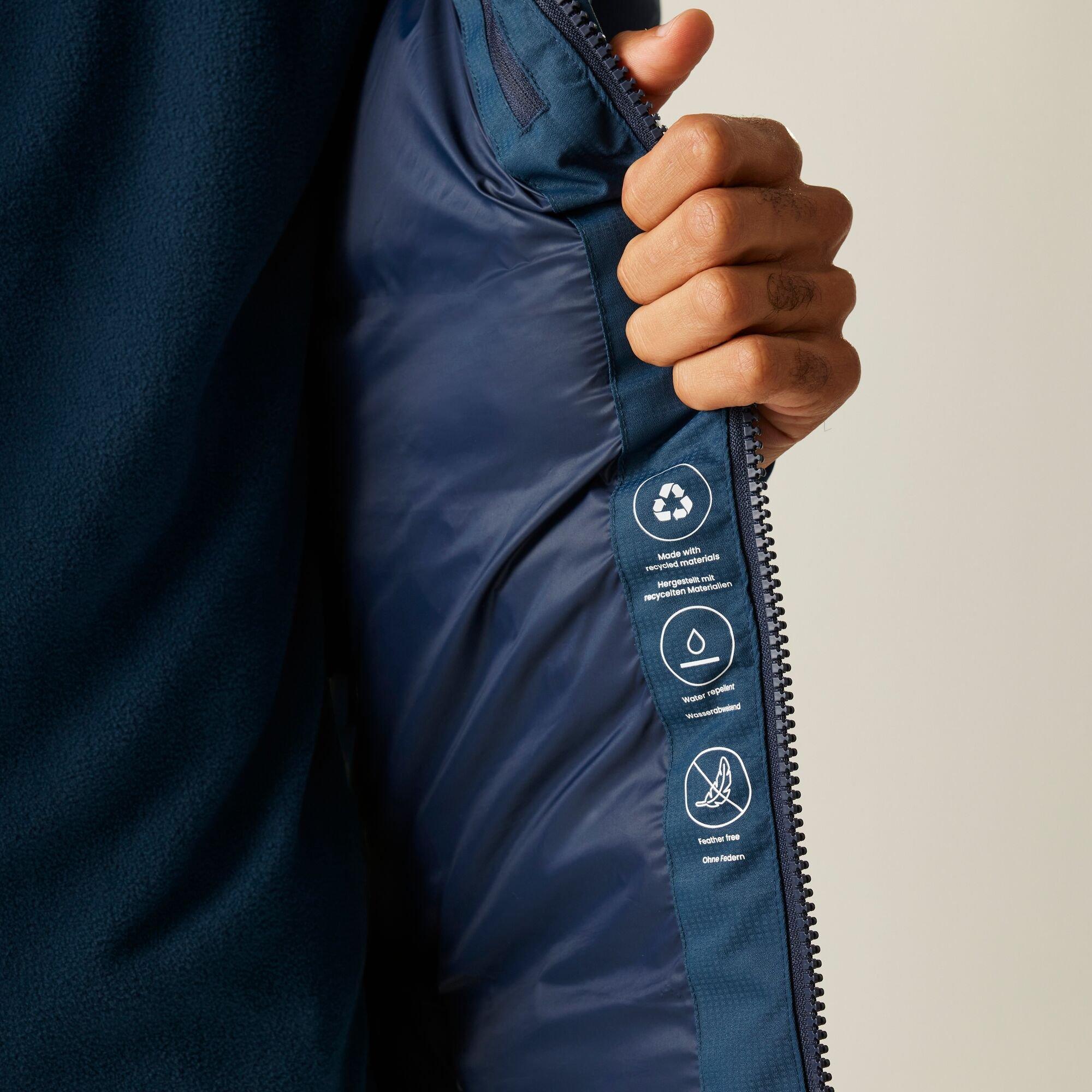 Navy Blue - Regatta - Men's Aldthorn Water-Resistant Quilted Jacket - 4