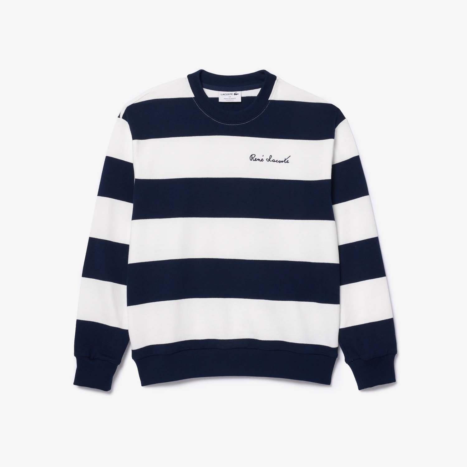 Cream - Lacoste - French Made Oversized Sweatshirt - 1