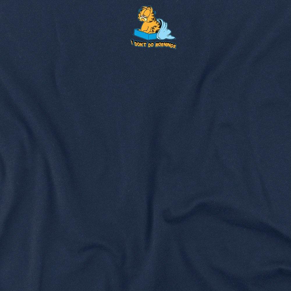 Navy - Garfield - Garfield I Dont Do Mornings T Shirt Navy - 2