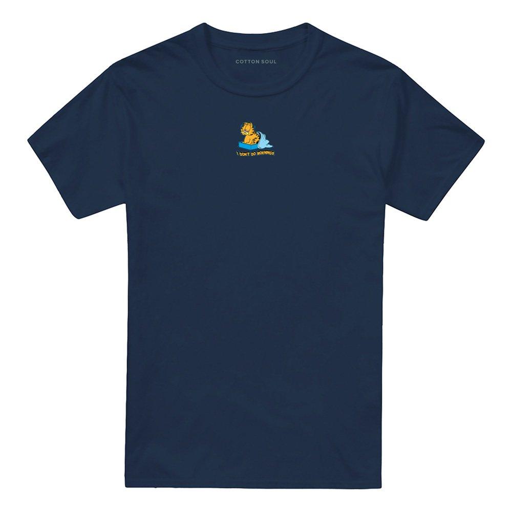 Navy - Garfield - Garfield I Dont Do Mornings T Shirt Navy - 4