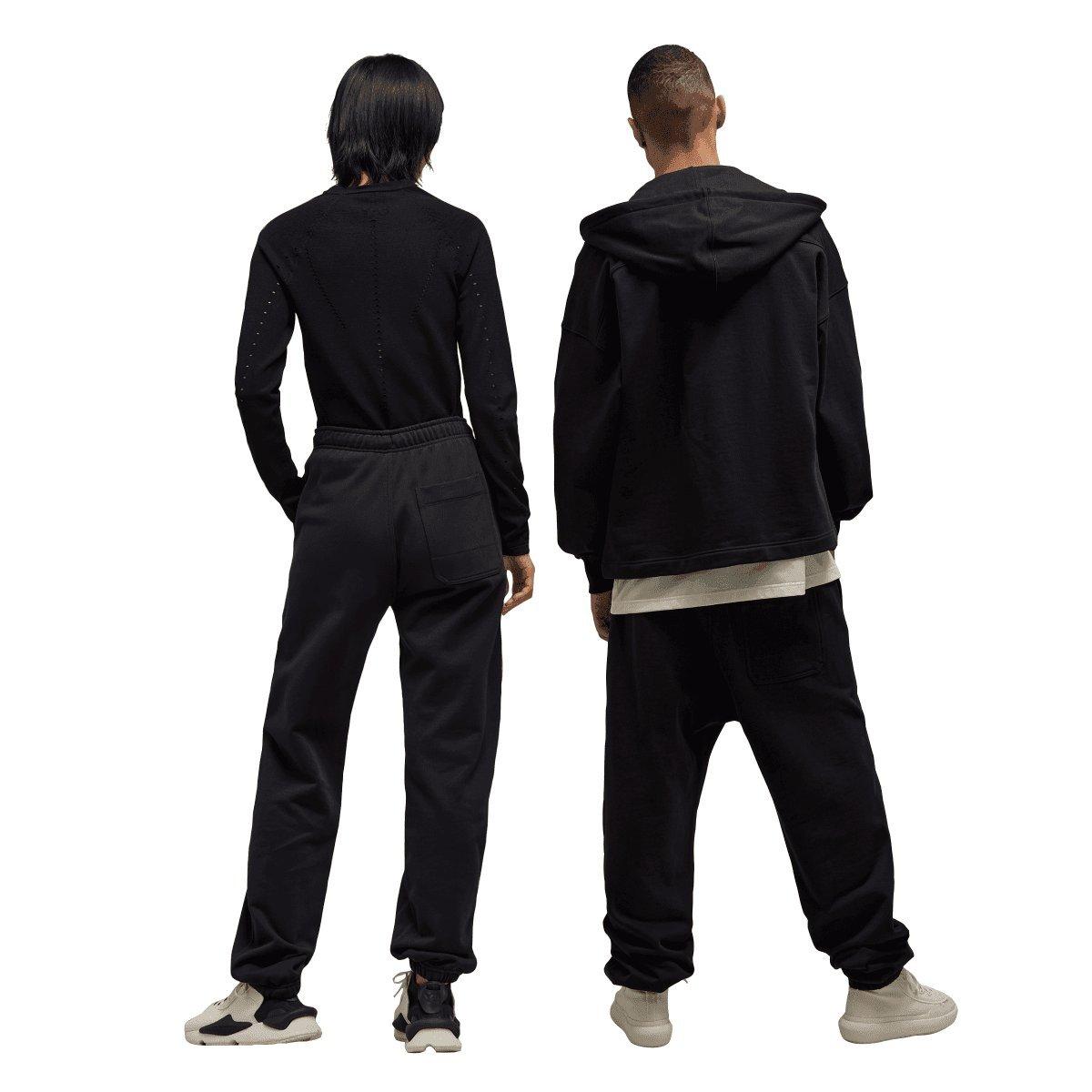 Black - Y3 - Graphic French Terry Joggers - 9