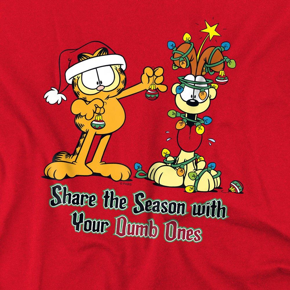 Red - Garfield - Garfield Share The Season T Shirt Red - 2