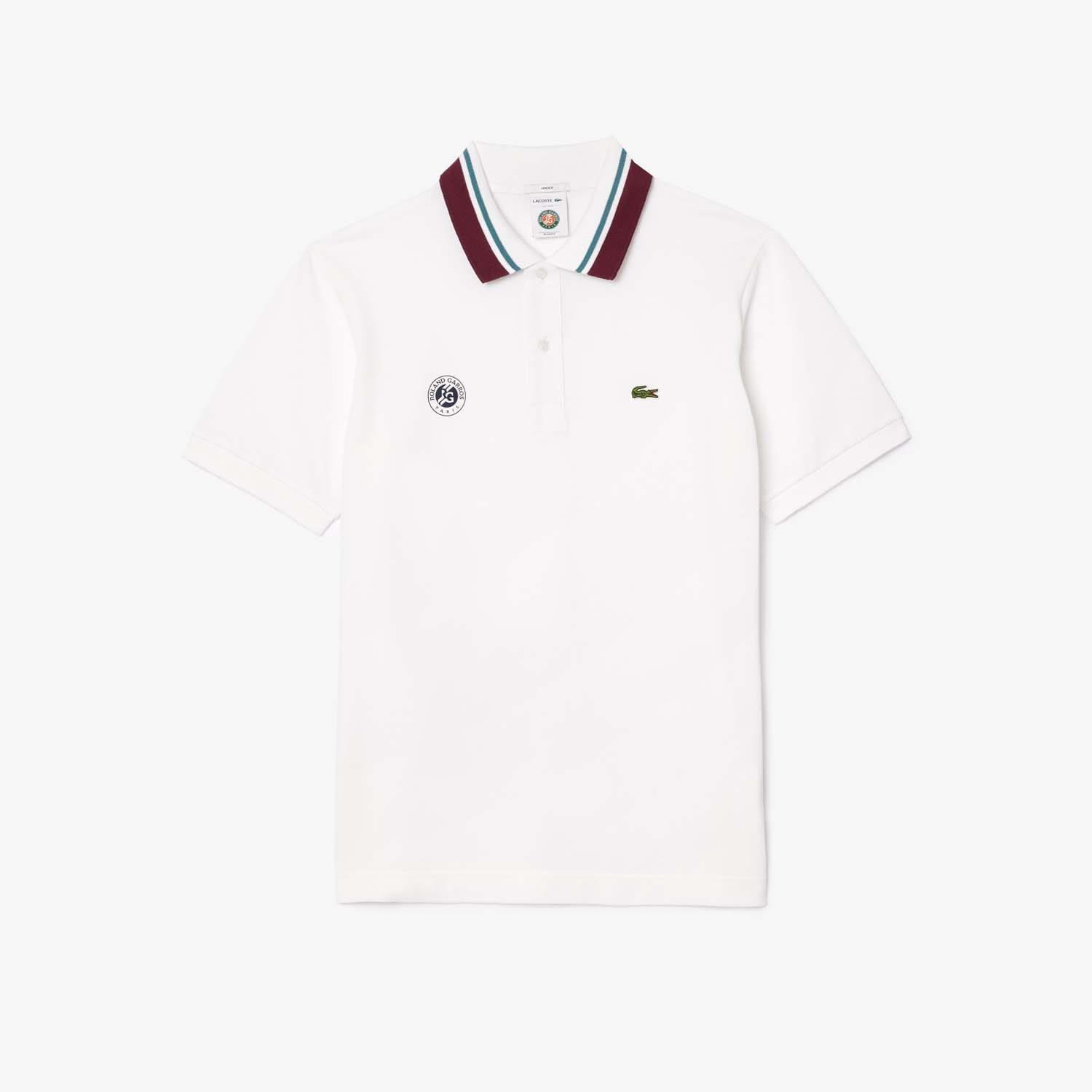 White - Lacoste - Roland-Garras Sport Edition Umpire Polo Shirt - 1