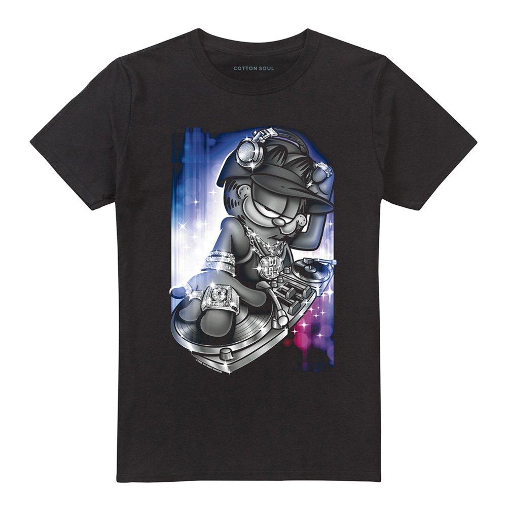Black - Garfield - Garfield Dj Lazy T Shirt Black - 4
