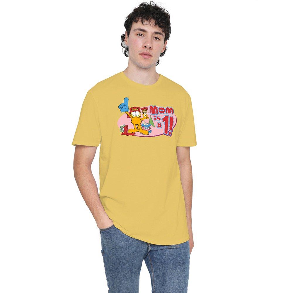 Yellow - Garfield - Garfield Mom Number One T Shirt Banana - 1