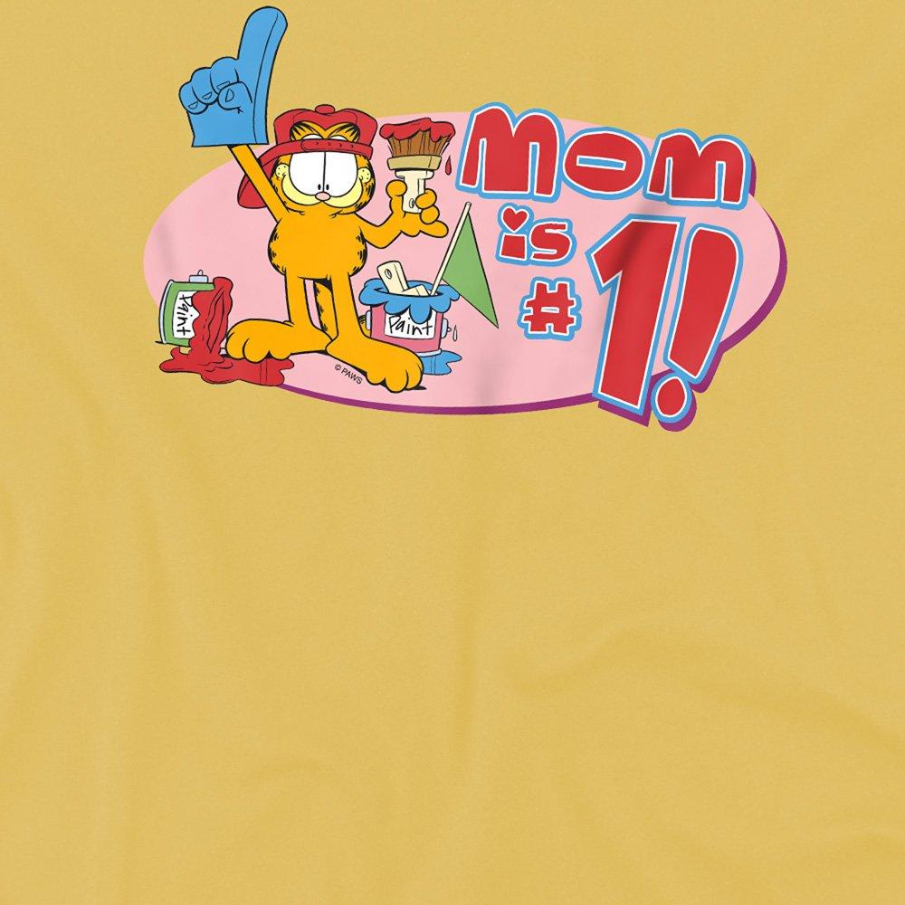 Yellow - Garfield - Garfield Mom Number One T Shirt Banana - 2