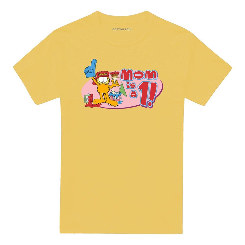 Yellow - Garfield - Garfield Mom Number One T Shirt Banana - 4