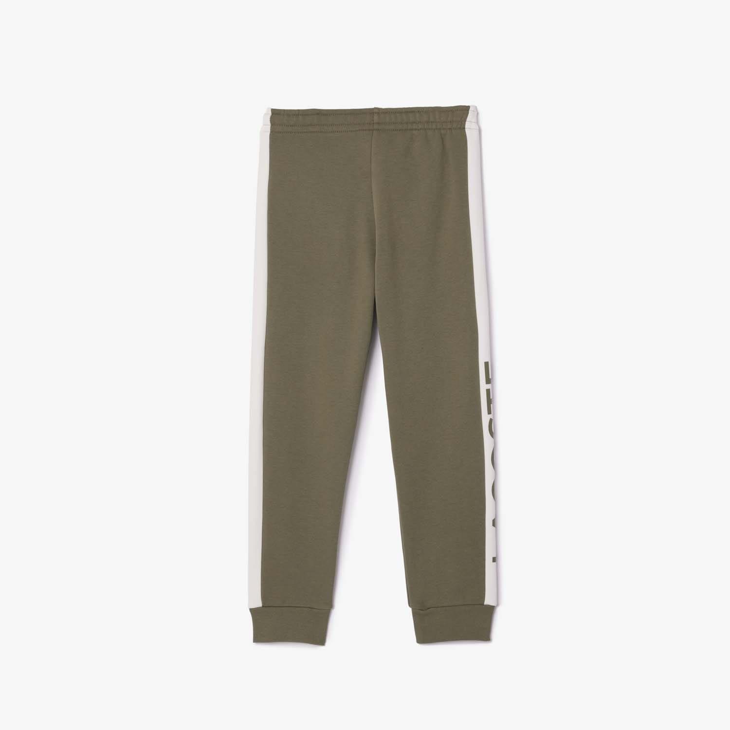 Green - Lacoste - Printed Fleece Sweatpants - 2