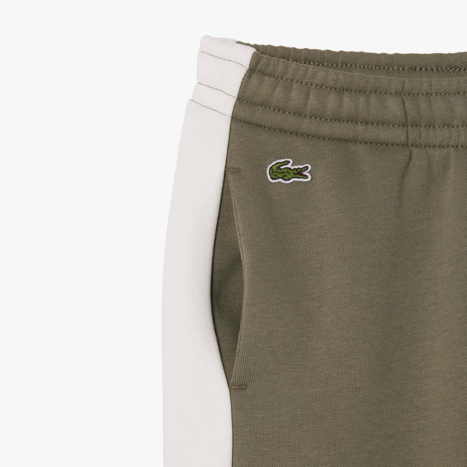 Green - Lacoste - Printed Fleece Sweatpants - 3