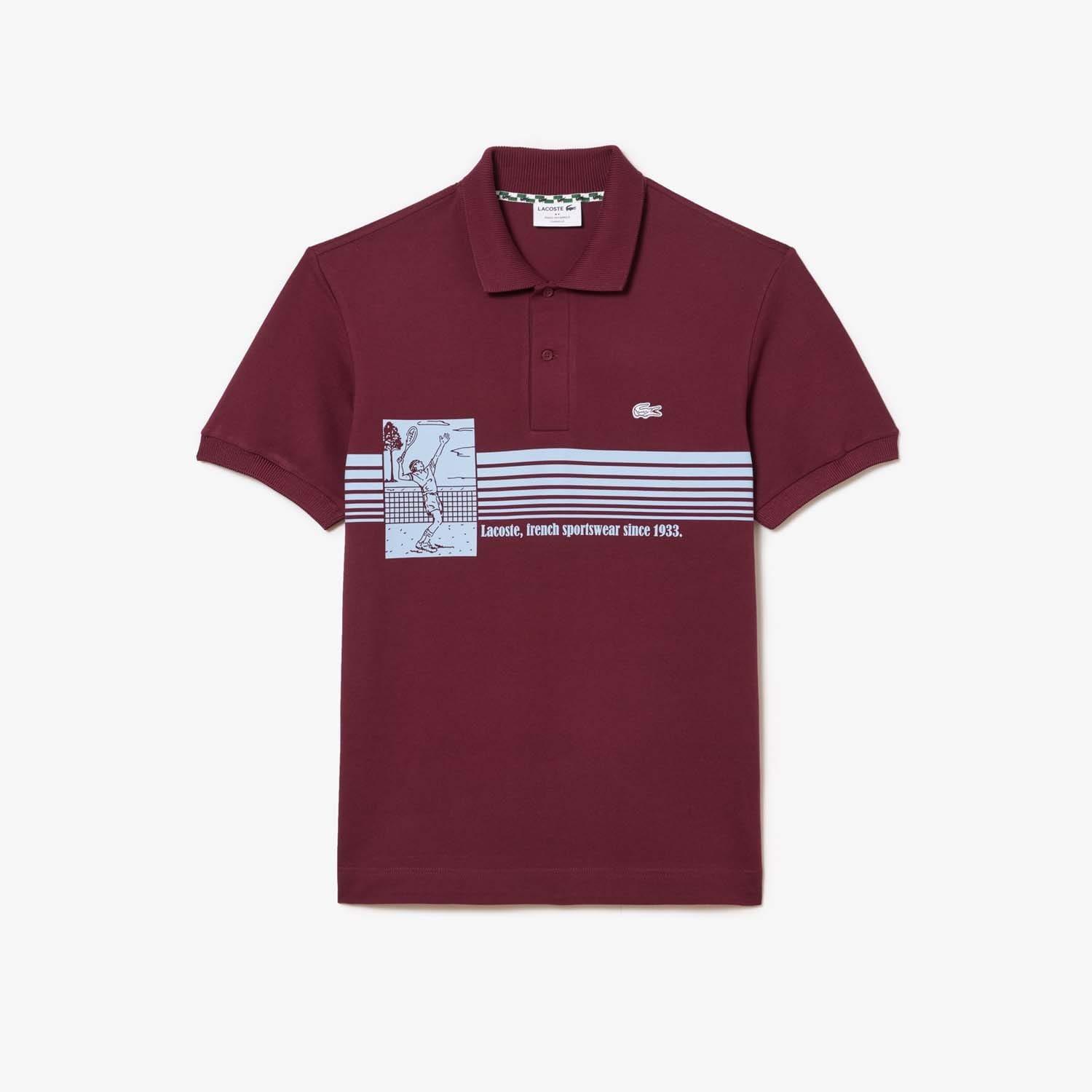 Red - Lacoste - French Made Classic-Fit Polo Shirt - 1