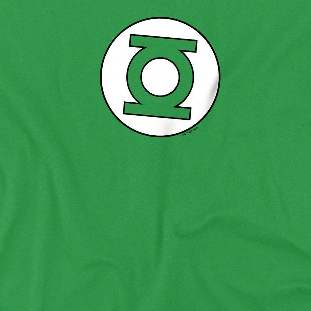 Bright Green - DC Comics - Green Lantern Circle Logo Mens T-Shirt - 2