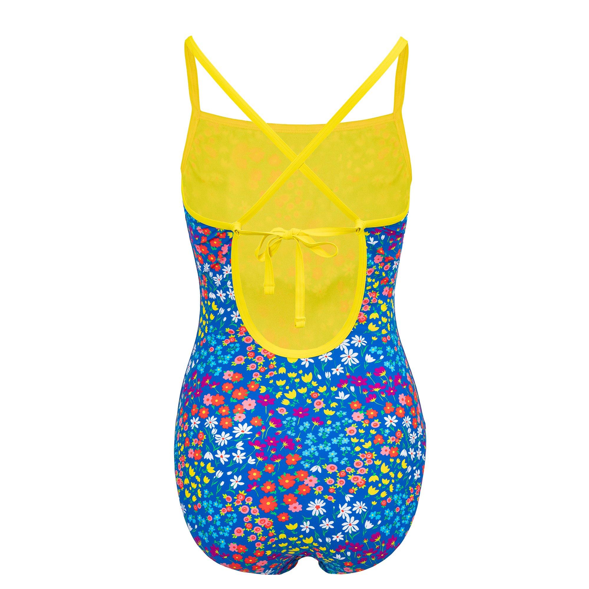 Floaral - Slazenger - Tie Back Swimsuit Womens - 2