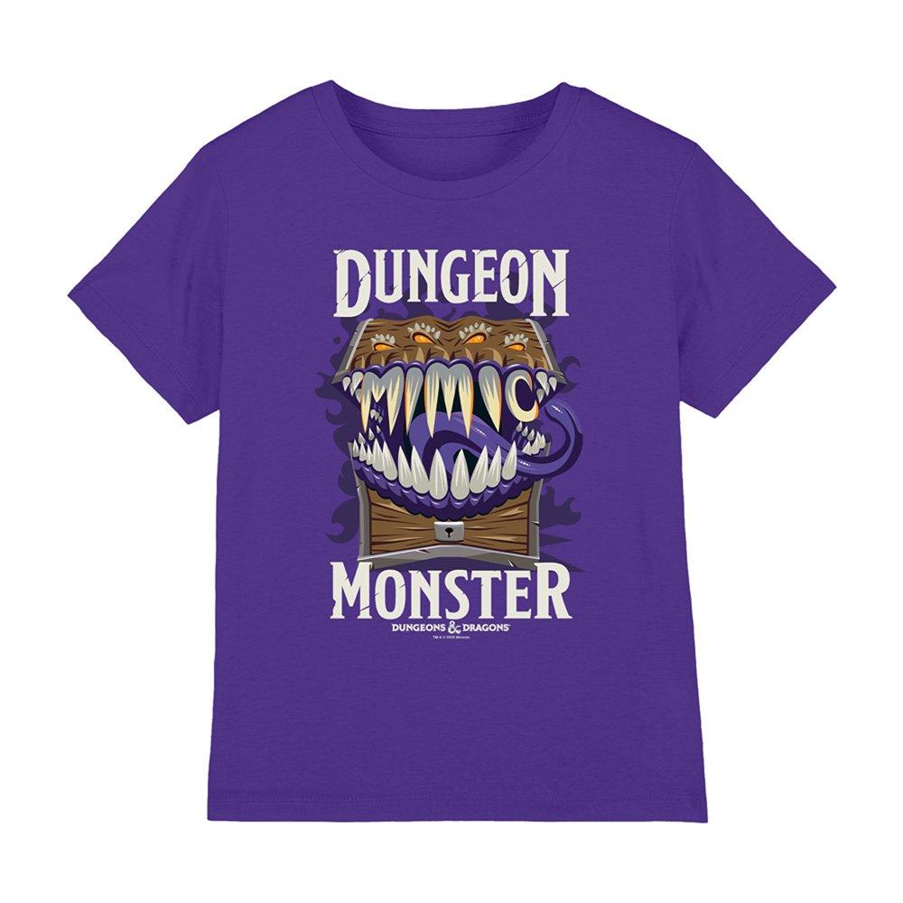 Purple - Hasbro - Dungeons And Dragons Mimic Dungeon Monster Kids T- - 1