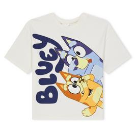 Character Bluey Drop Shoulder Jersey T shirt