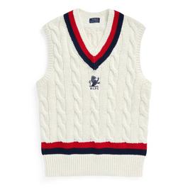 Polo Ralph Lauren Sleeveless Cricket Sweater