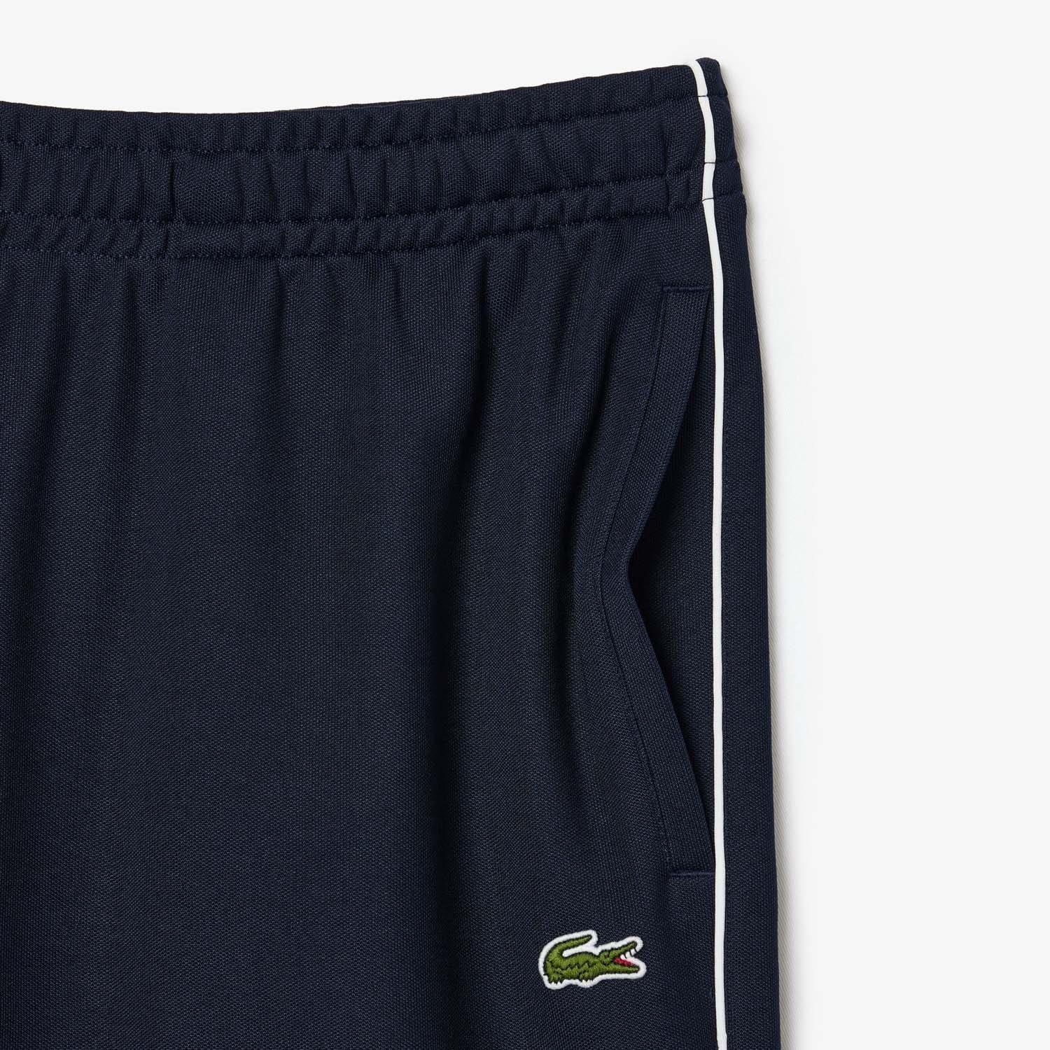 Blue - Lacoste - Paris Regular-Fit Interlock Piqu¿ Shorts - 3