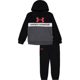 Under Armour Armour Pieced Branded Logo Hoodie Set Infant Boys