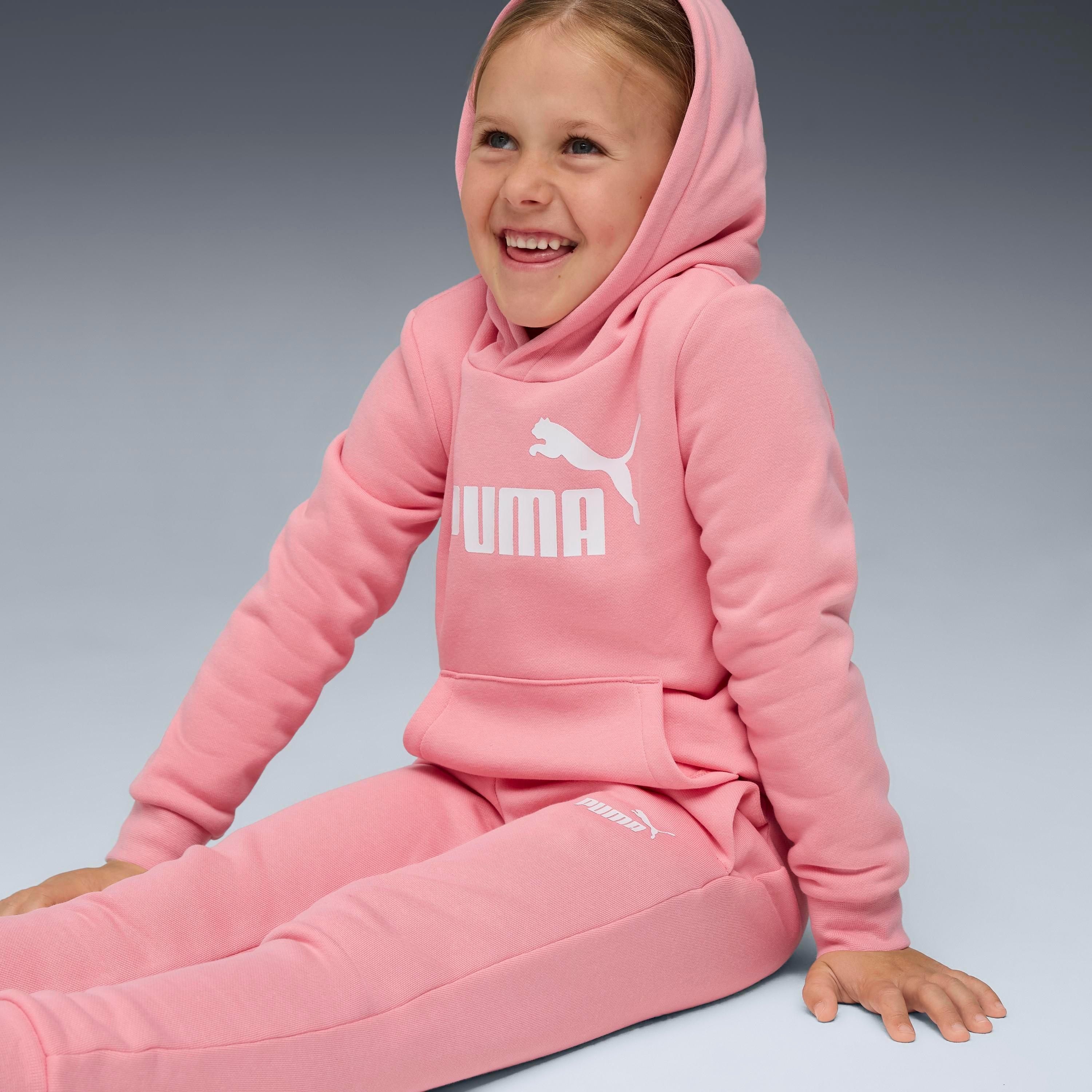 Pink - Puma - Unisex Pre School No.1 Logo Fleece Tracksuit - 4