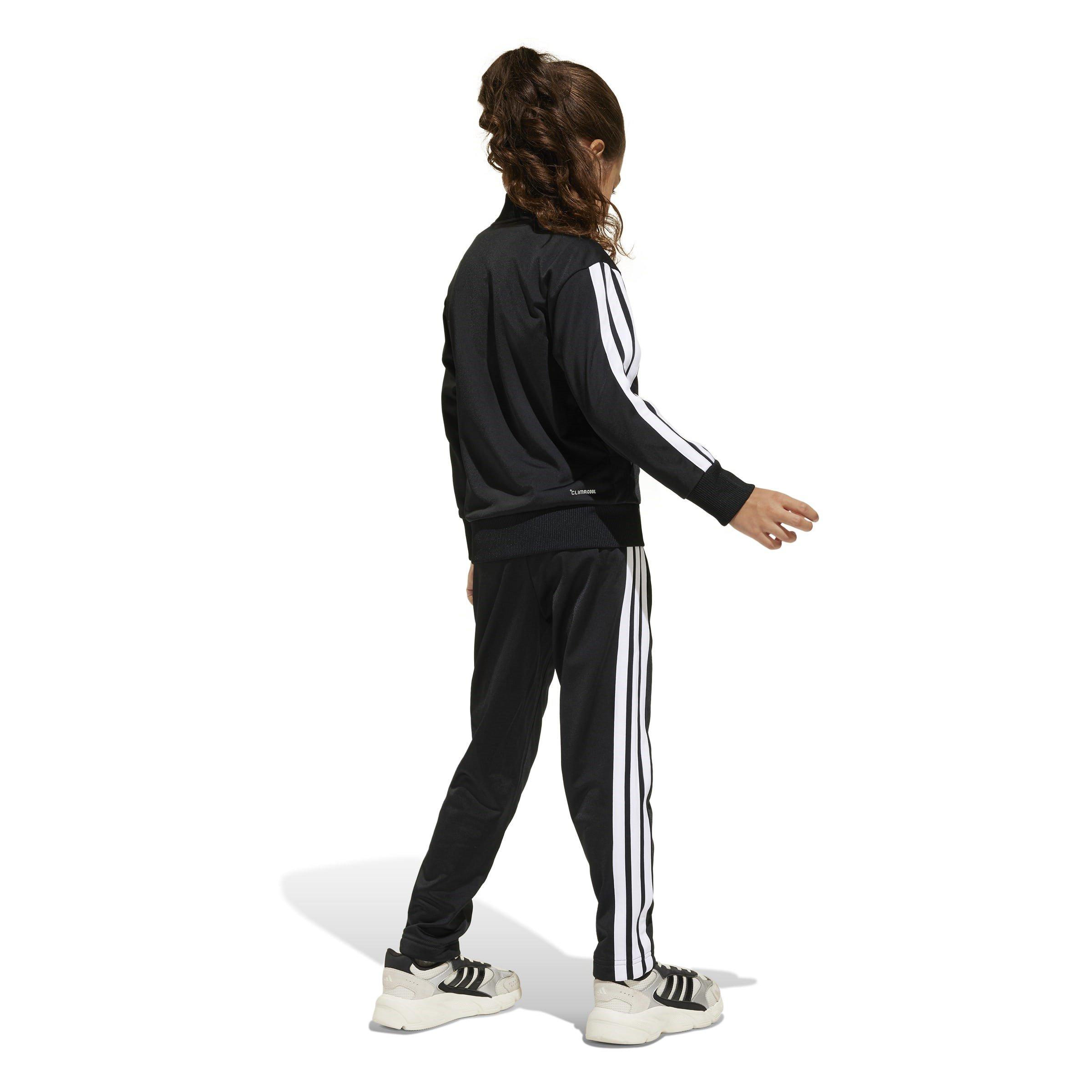 Nero/Rosso - adidas - Seasonal Essentials Tiberio 3-Stripes Tracksuit Infants - 3