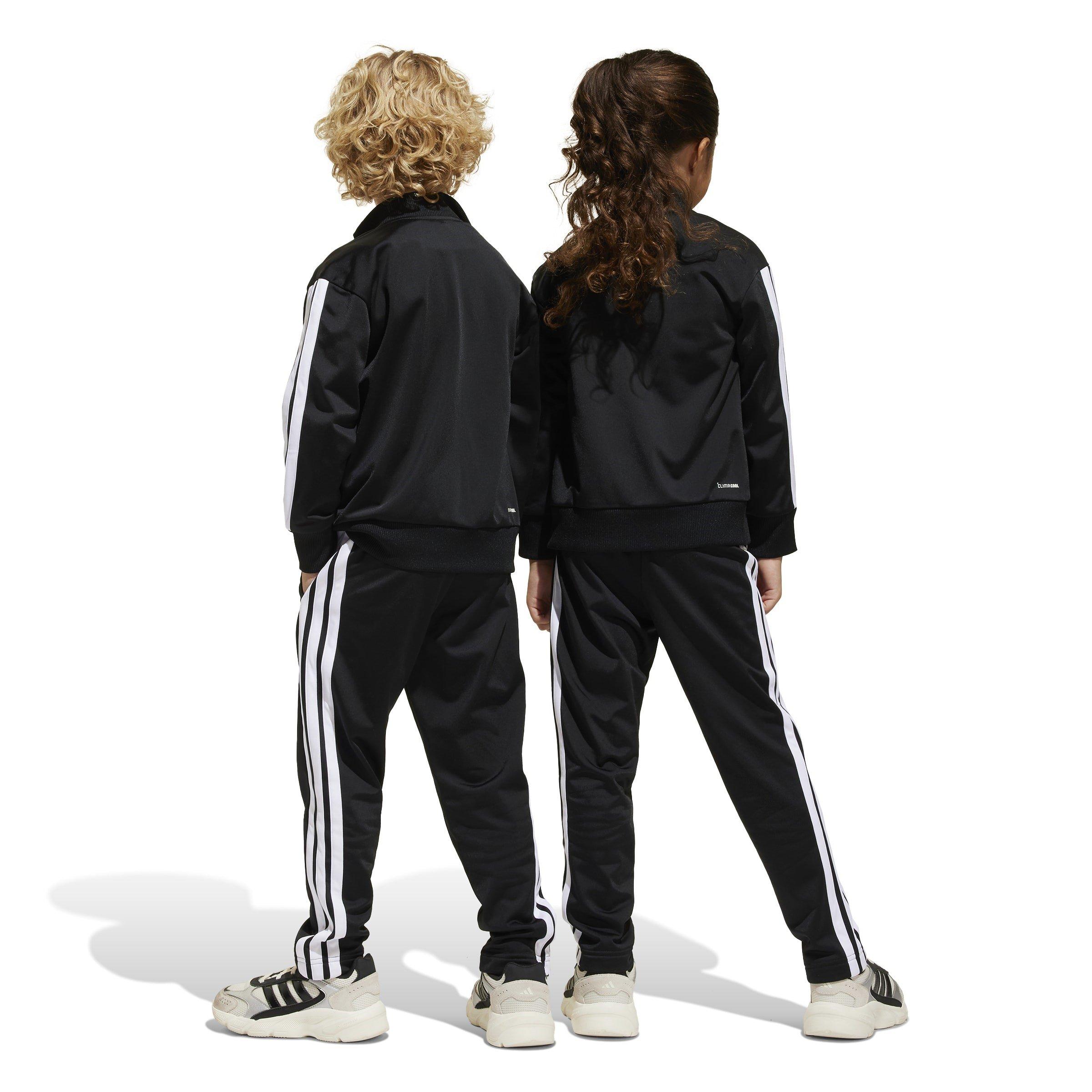 Nero/Rosso - adidas - Seasonal Essentials Tiberio 3-Stripes Tracksuit Infants - 8