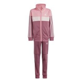 adidas 3 Stripe Poly Tracksuit