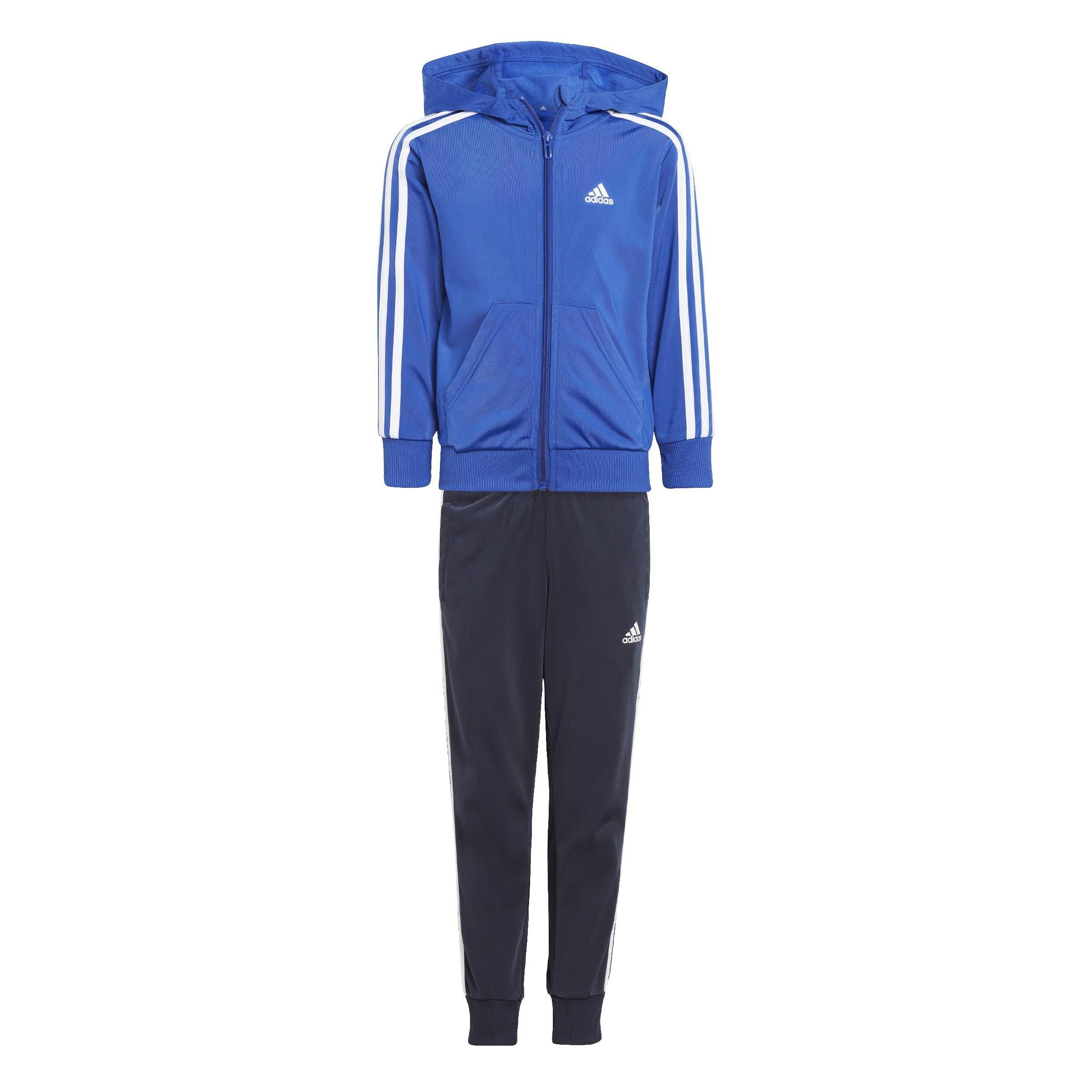 adidas 3 Stripe Poly Tracksuit