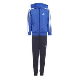 adidas 3 Stripe Poly Tracksuit