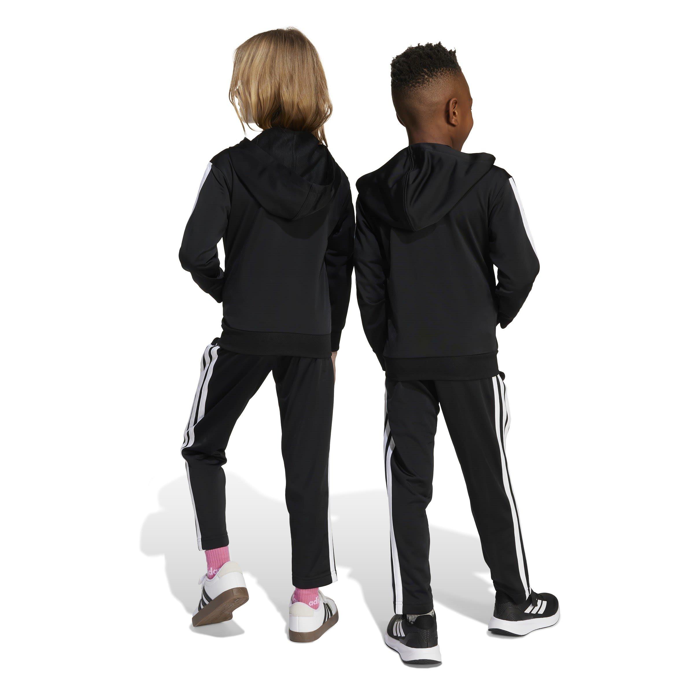 Negro/Blanco - adidas - 3 Stripe Poly Tracksuit - 3