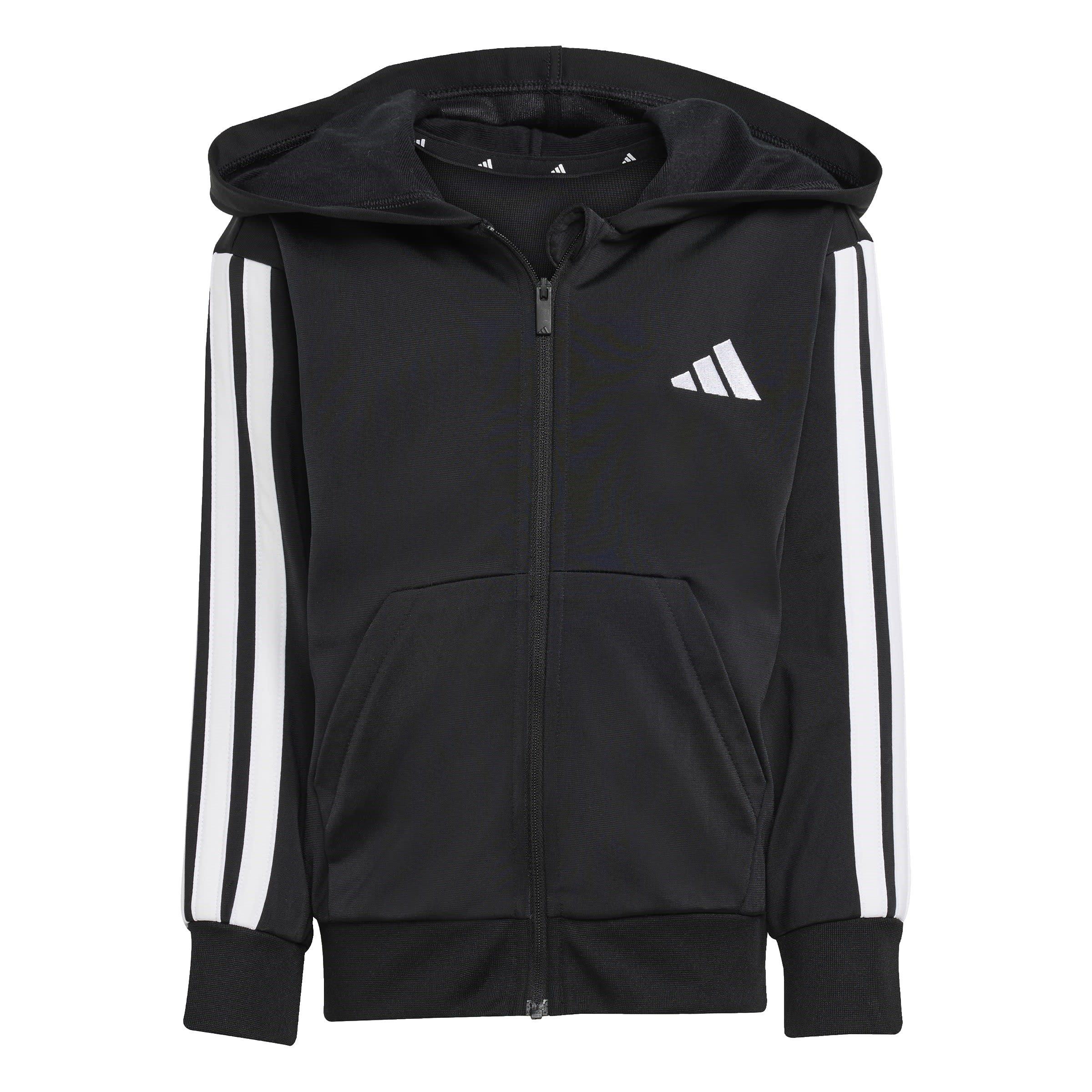 Negro/Blanco - adidas - 3 Stripe Poly Tracksuit - 6