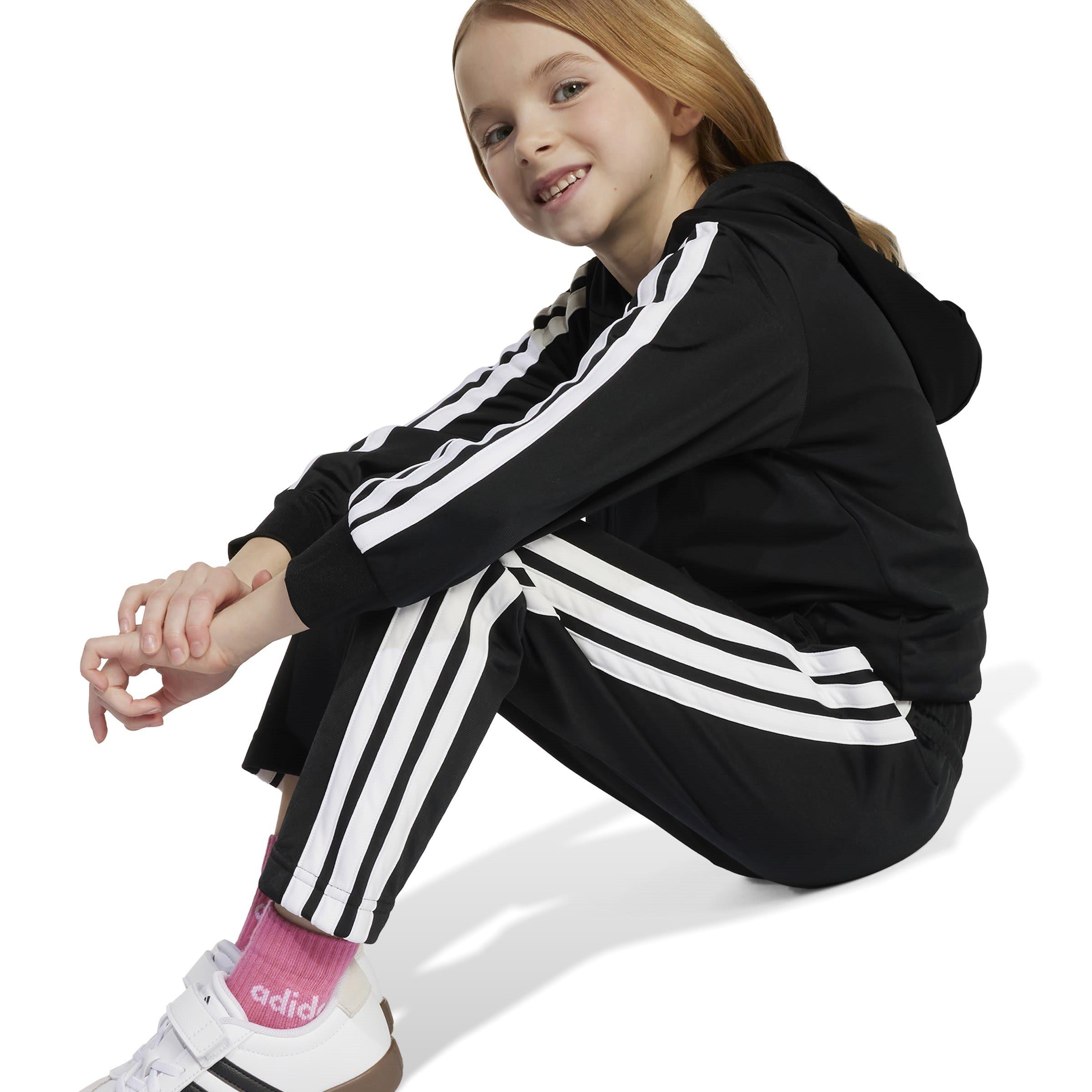 Negro/Blanco - adidas - 3 Stripe Poly Tracksuit - 10